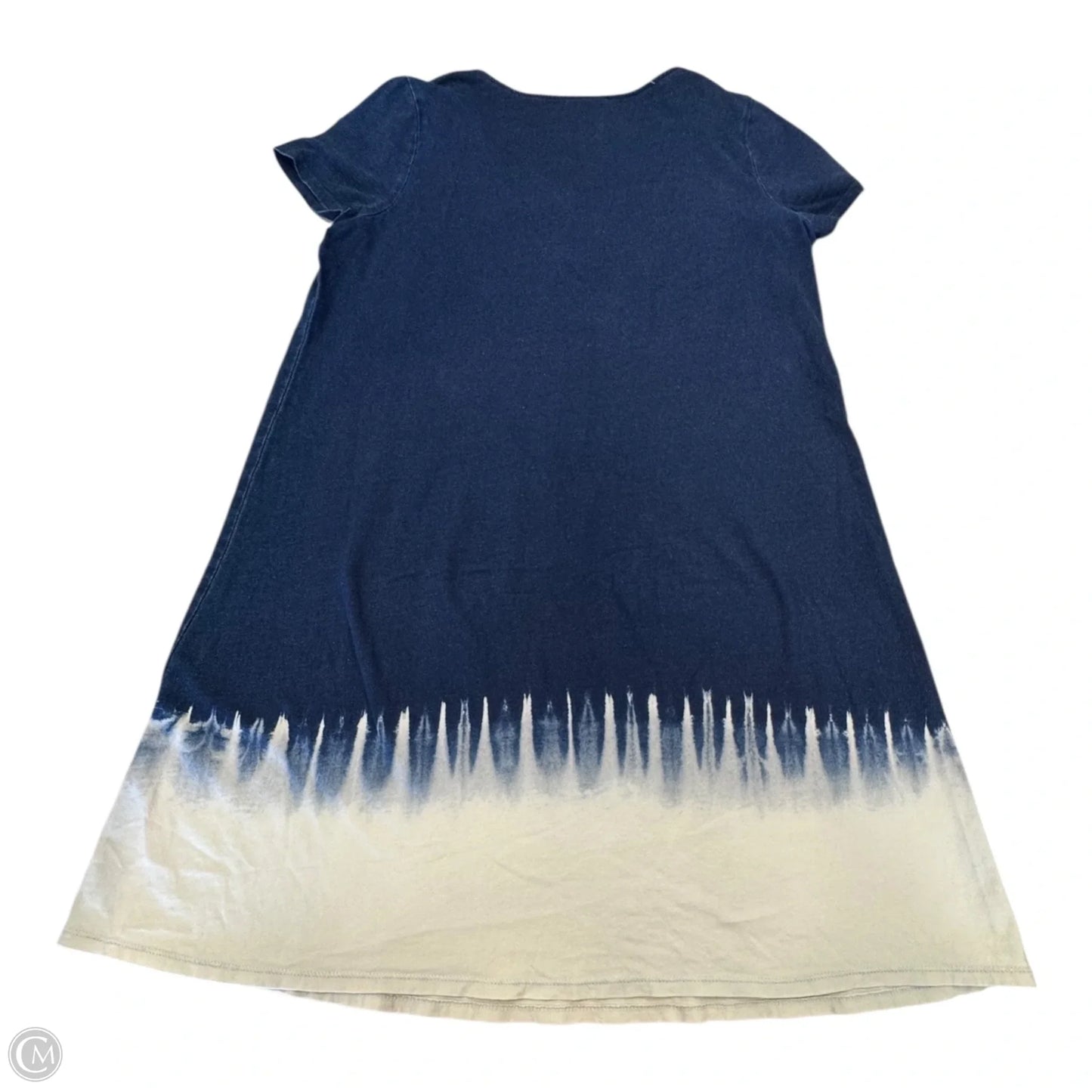 Dress Casual Short By J. Jill In Blue & White, Size: M