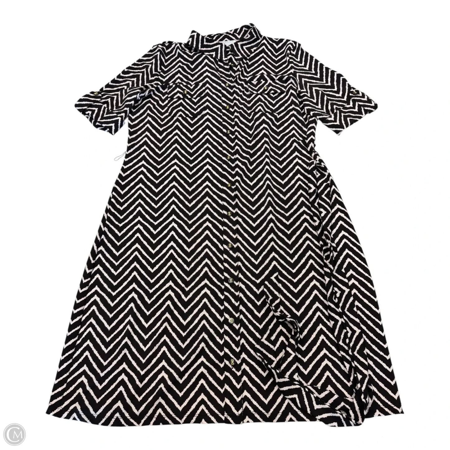 Dress Casual Short By Charter Club In Brown & White, Size: Xlp