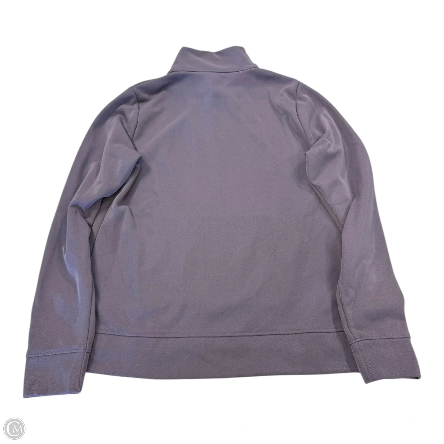 Athletic Jacket By Under Armour In Purple, Size: M