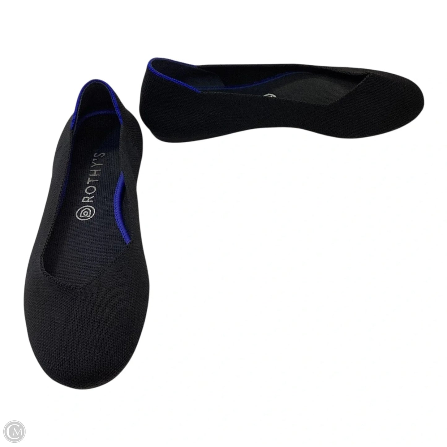 Shoes Flats By Rothys In Black, Size: 10.5