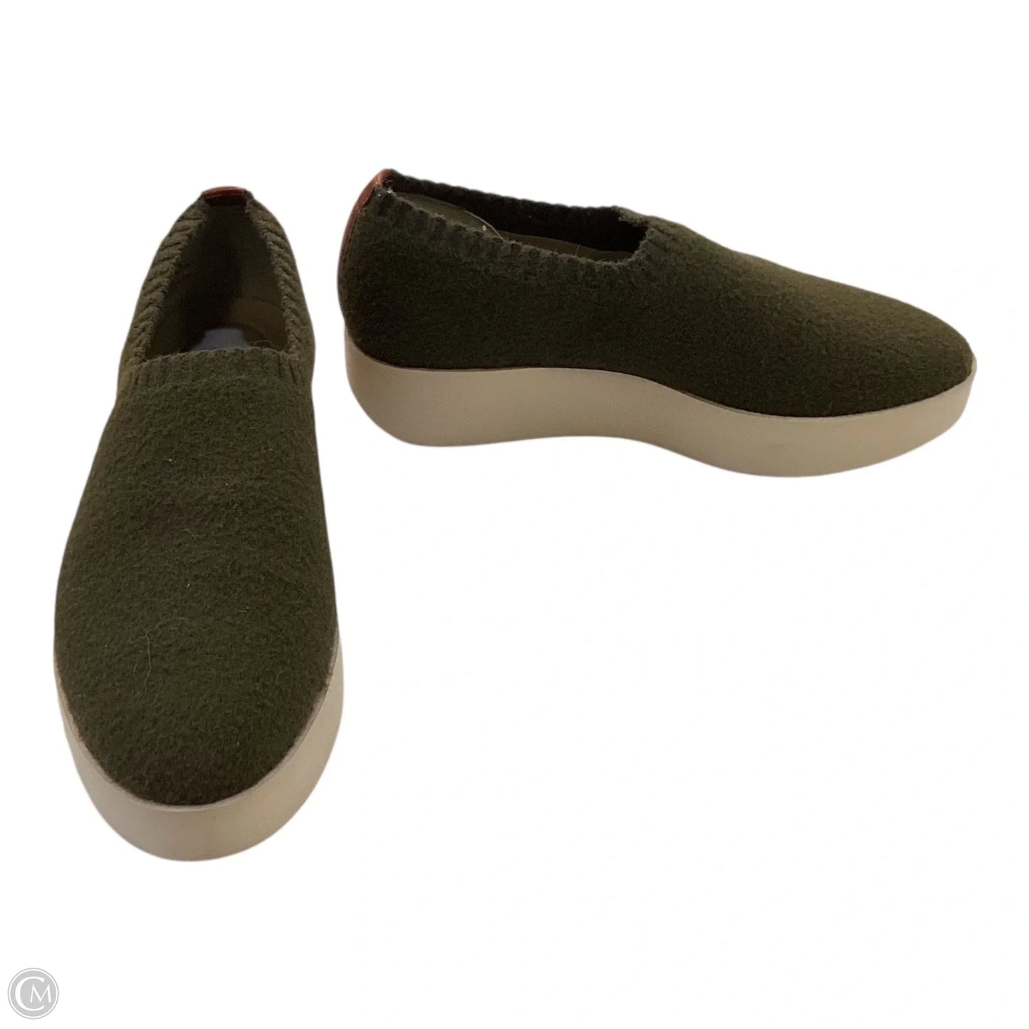 Shoes Heels Platform By Louise Et Cie In Green, Size: 7