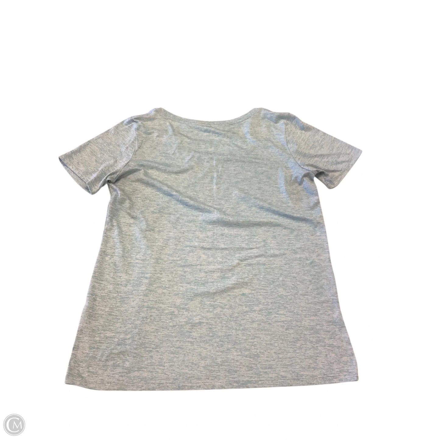 Athletic Top Short Sleeve By Nike In Blue, Size: M