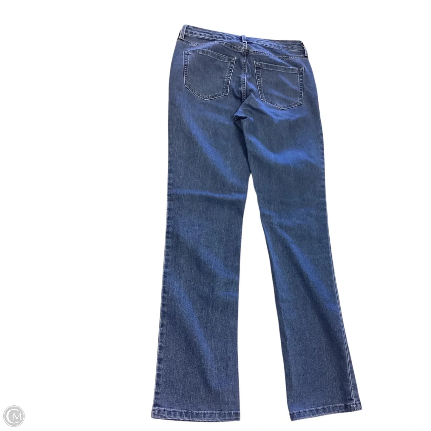 Jeans Straight By Charter Club In Blue Denim, Size: 4