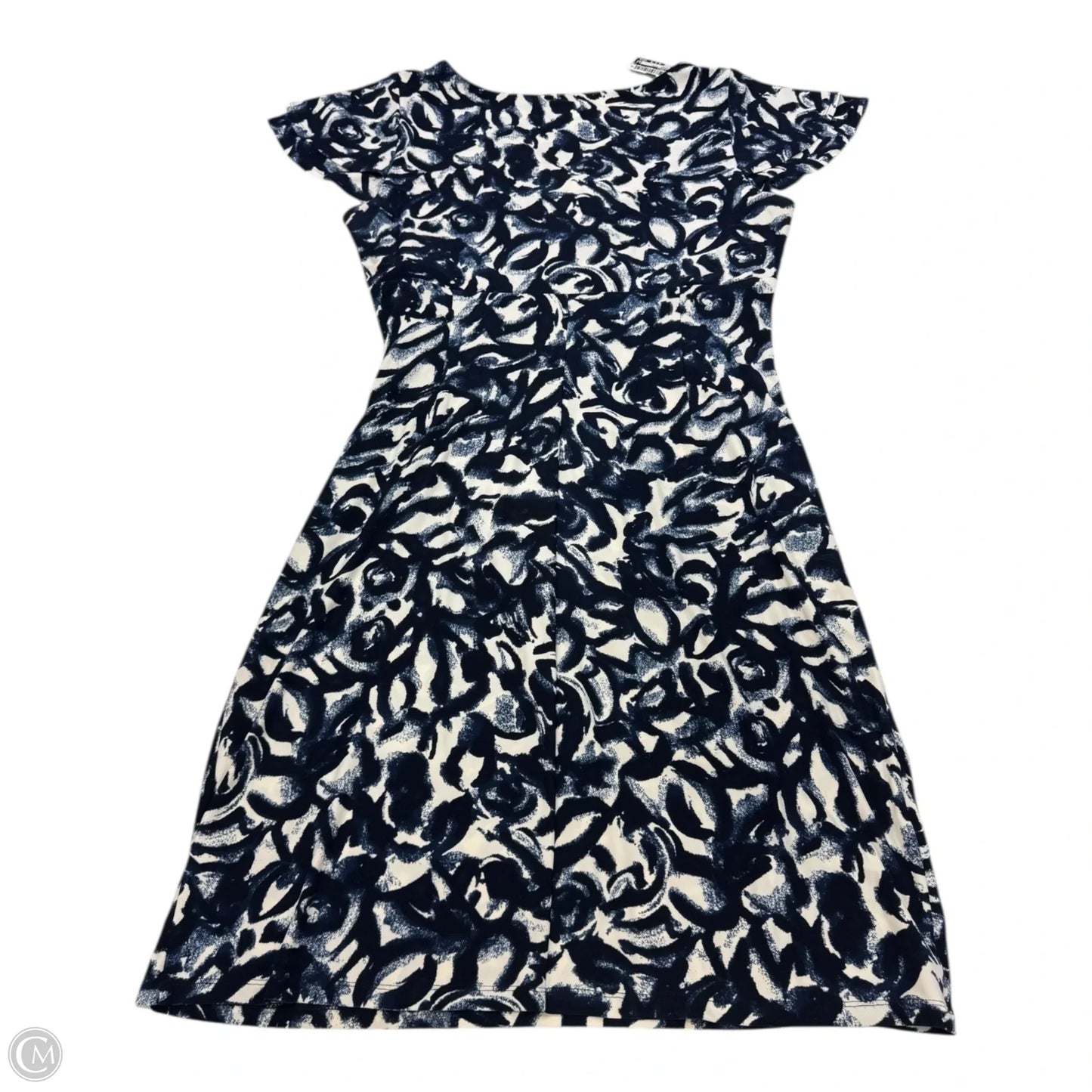 Dress Casual Short By Ralph Lauren In Blue & White, Size: 14p