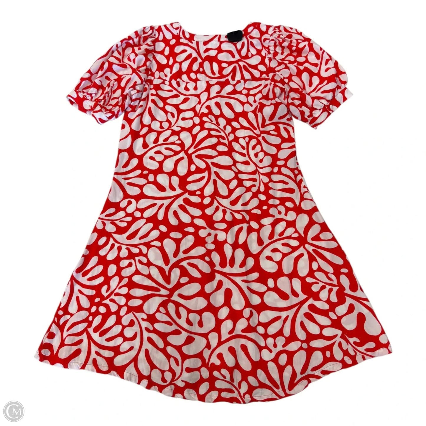 Dress Casual Short By Loft In Red & White, Size: S