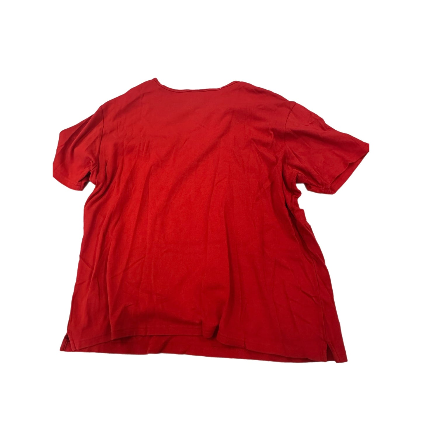 Top Short Sleeve Basic By Talbots Size: Xl