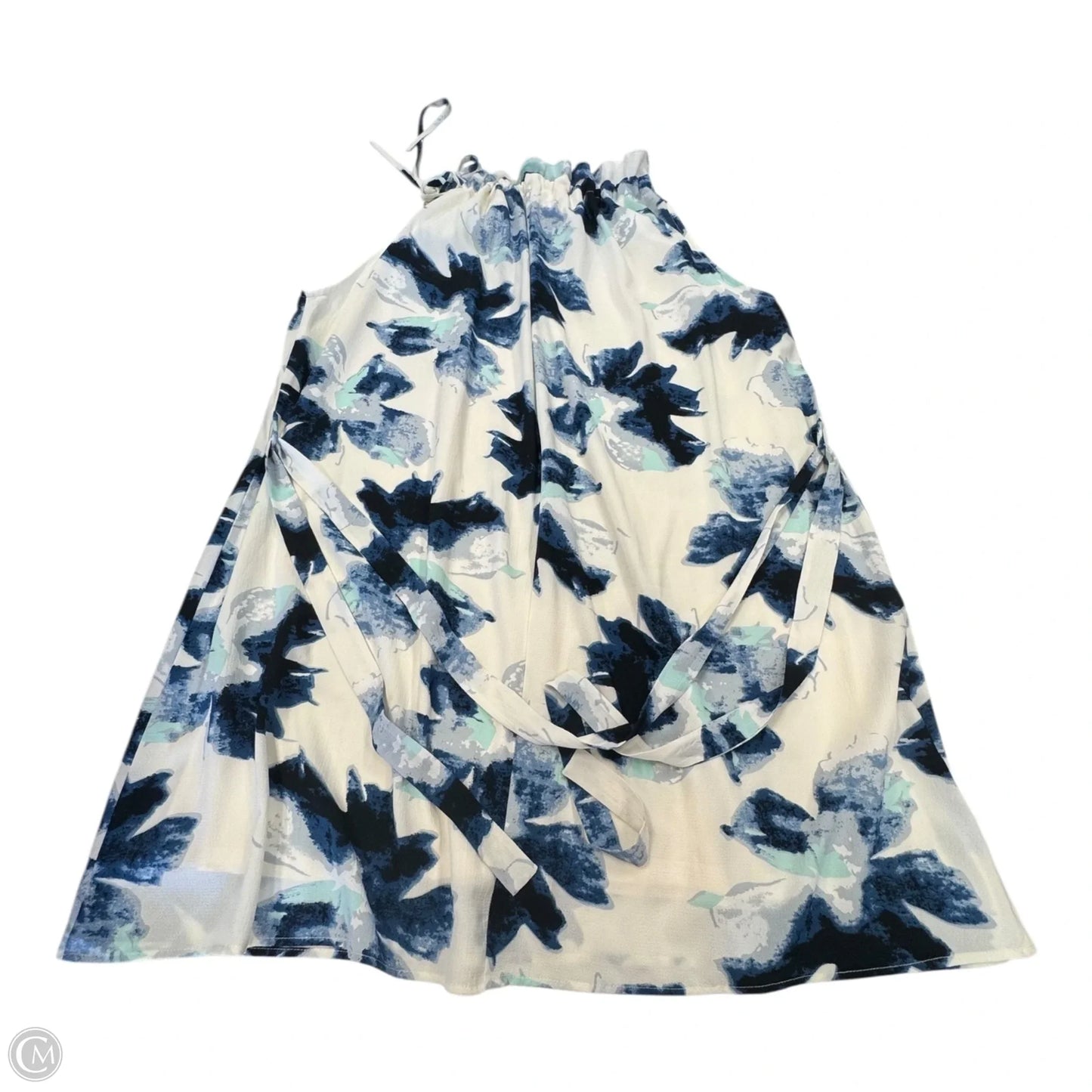 Dress Casual Short By Freeway In Blue White, Size: S