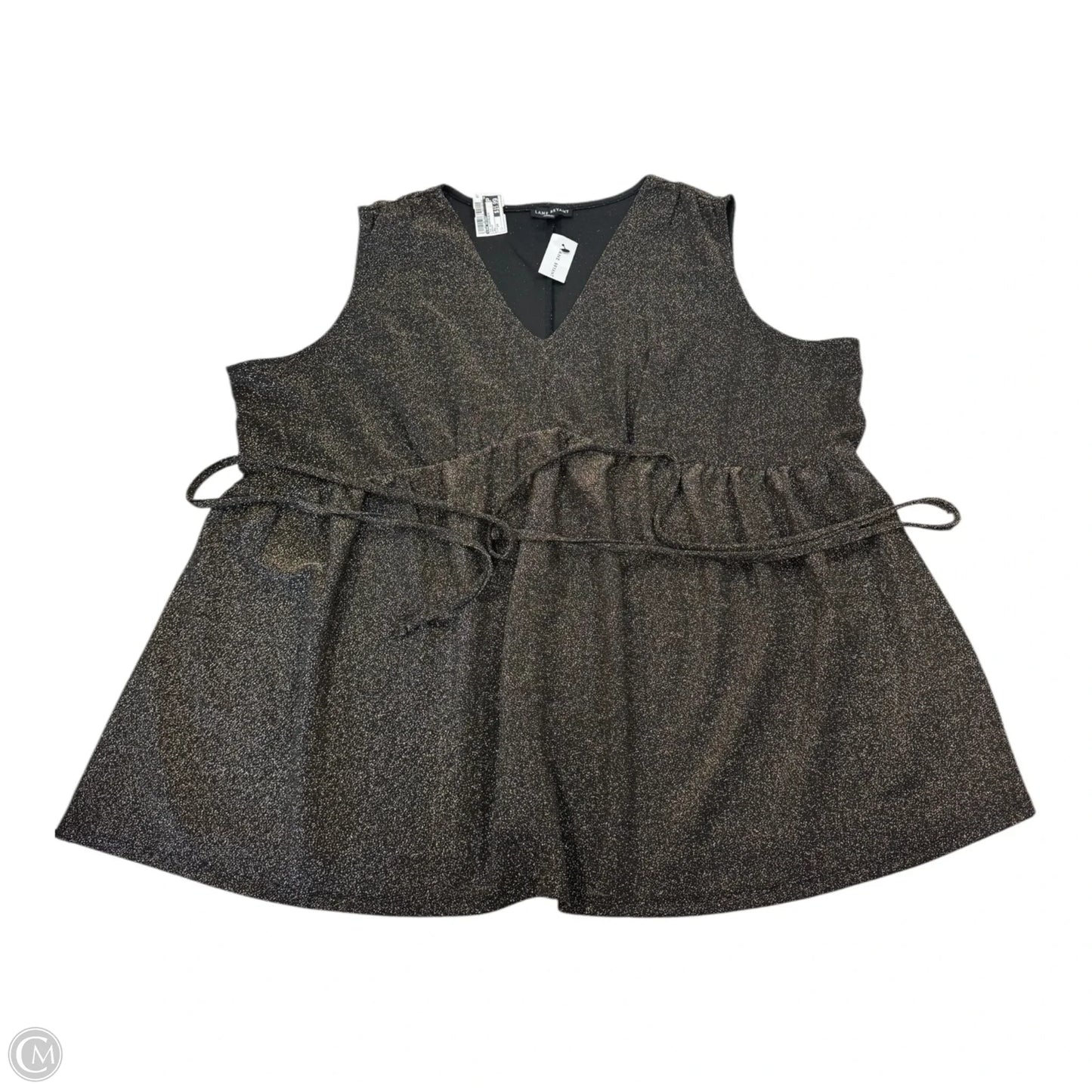 Top Sleeveless By Lane Bryant In Bronze, Size: 24
