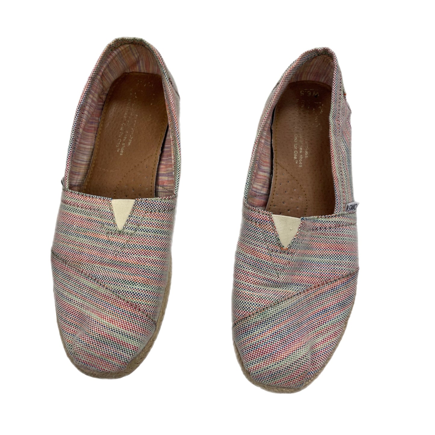 Shoes Flats Espadrille By Toms Size: 6.5