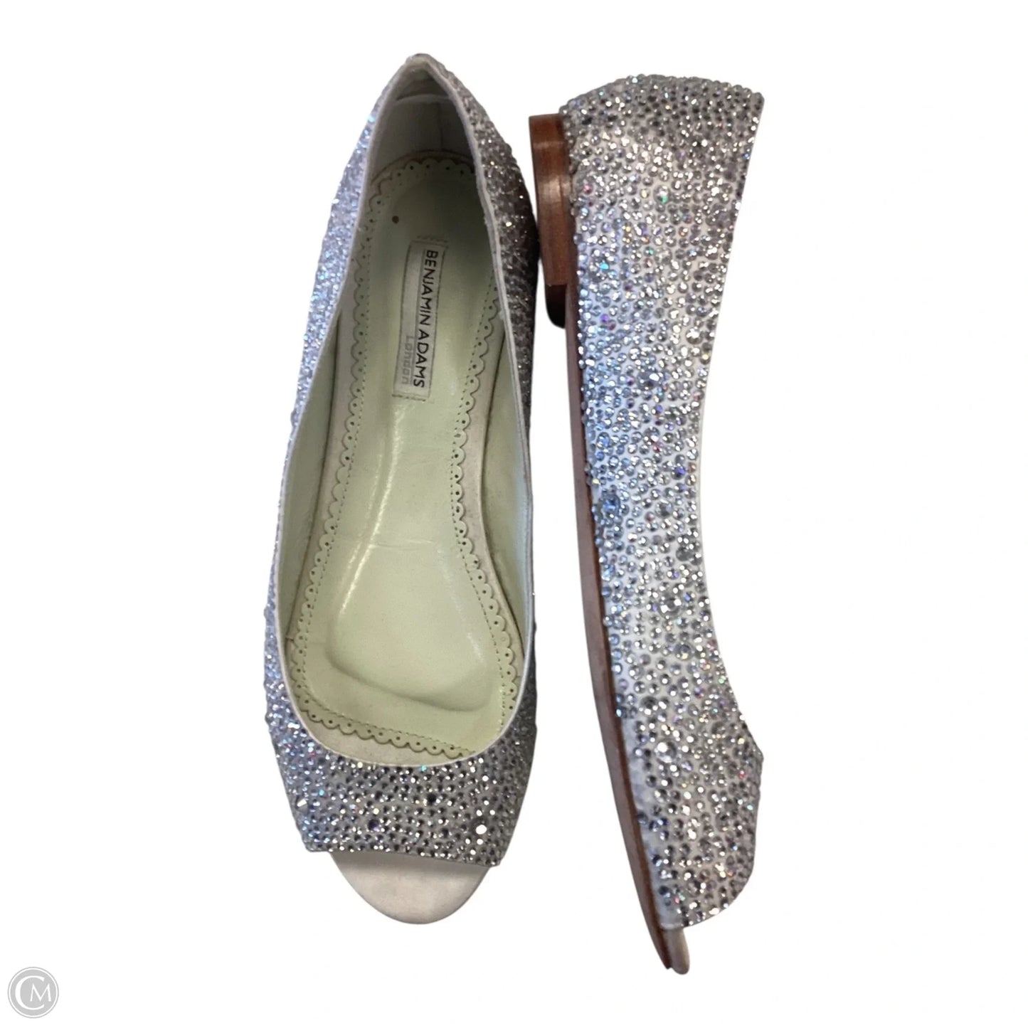 Shoes Flats By Cmc In Silver, Size: 7.5