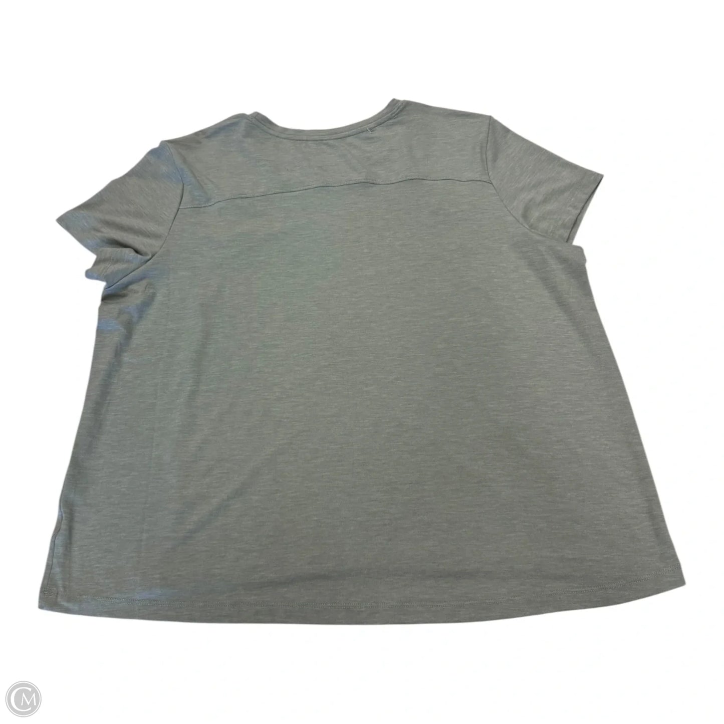 Top Short Sleeve By Avia In Green, Size: Xxl