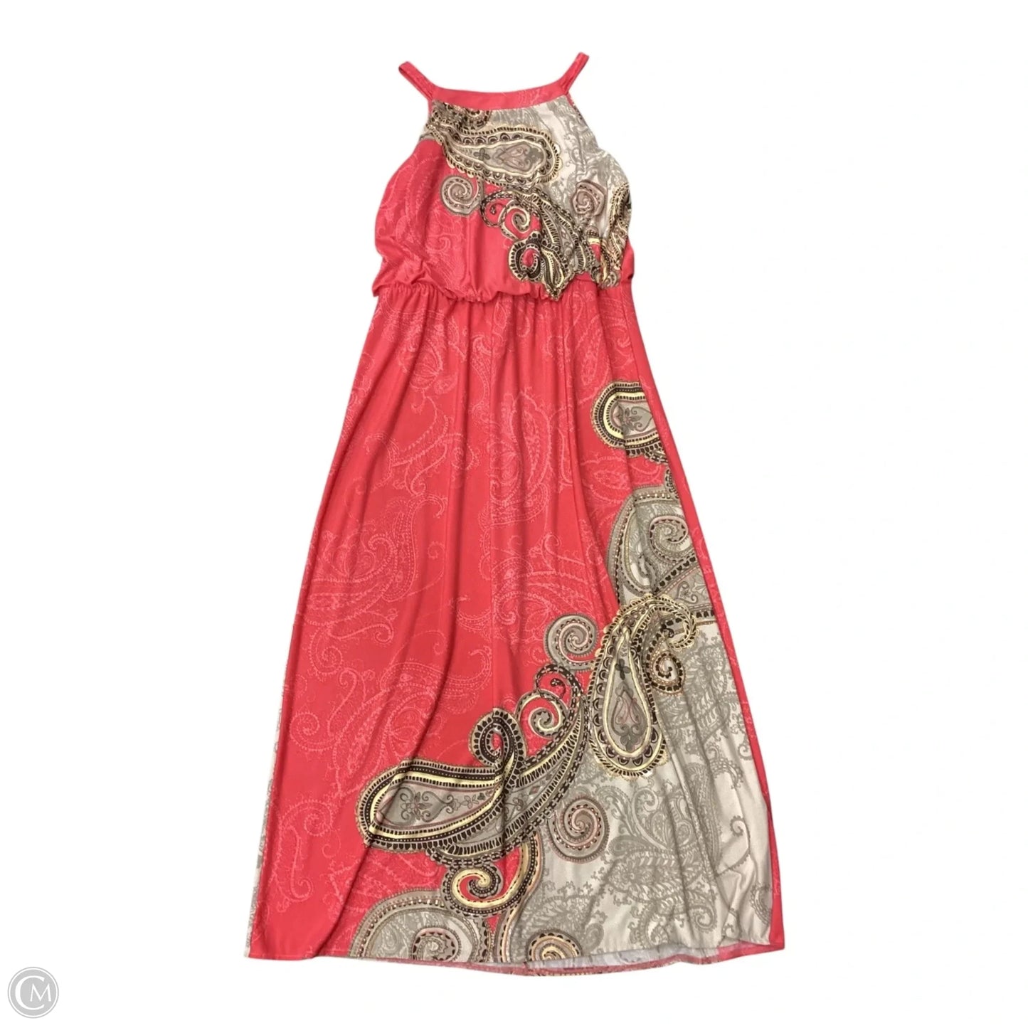 Dress Casual Maxi By Chicos In Multi-colored, Size: Xl