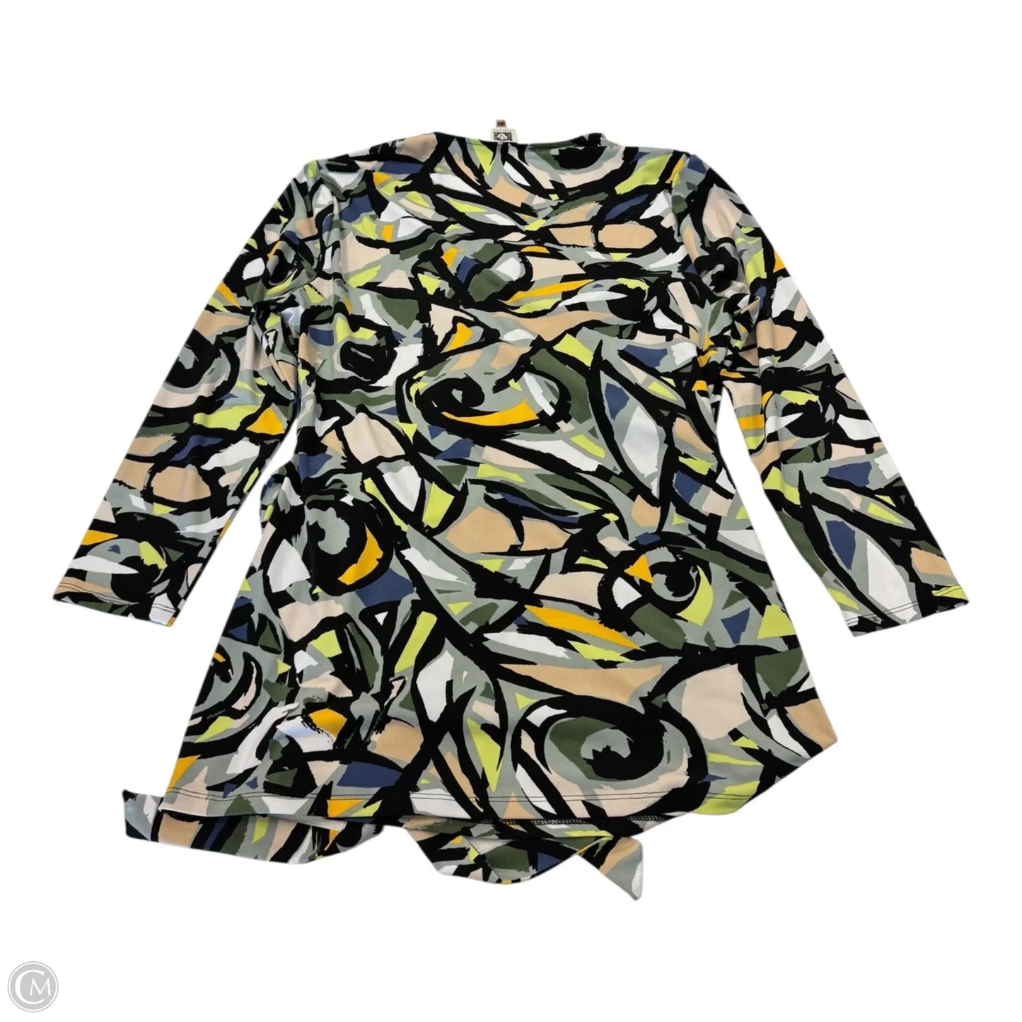Top Long Sleeve By Anne Klein In Multi-colored, Size: L