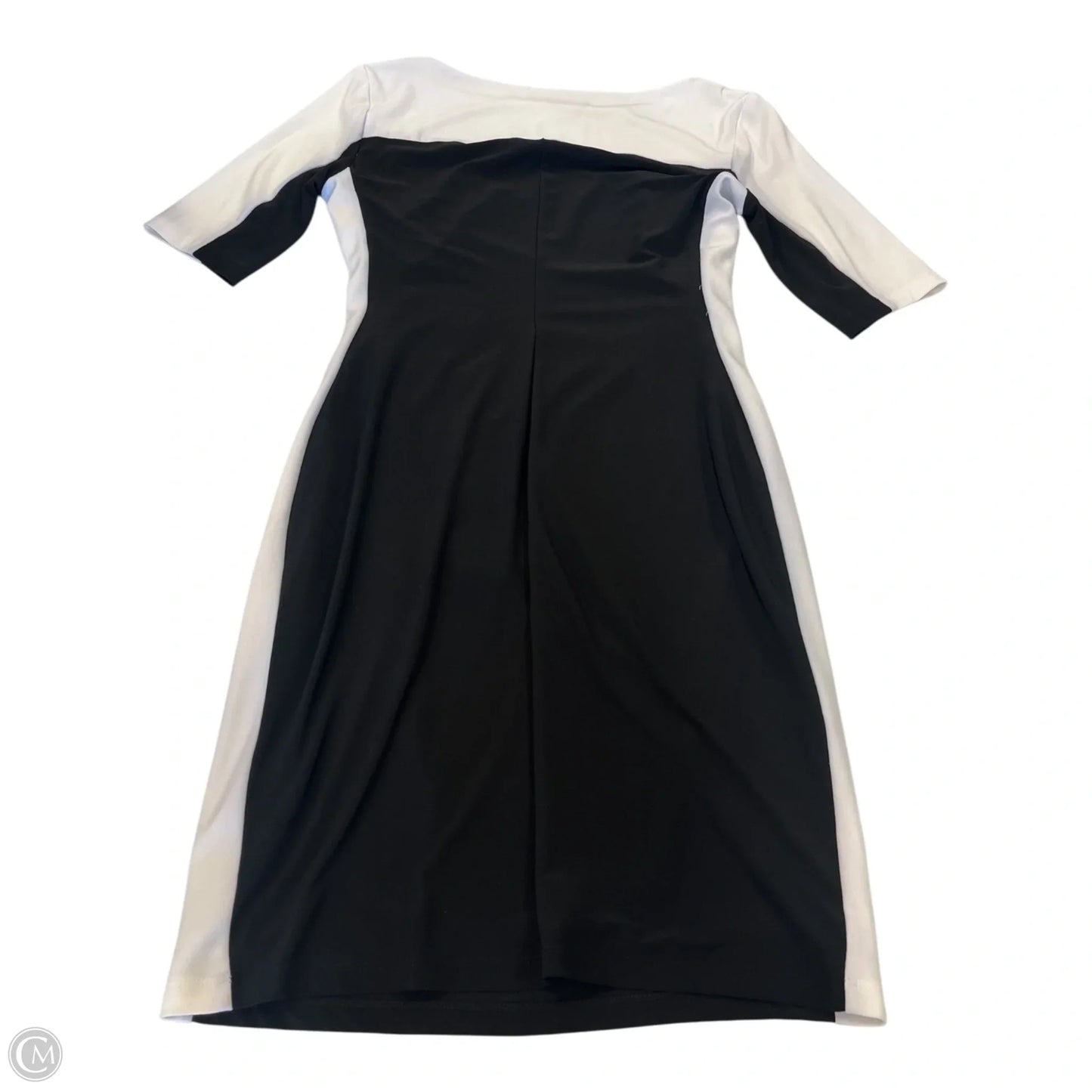 Dress Casual Short By Lauren By Ralph Lauren In Black & White, Size: 8