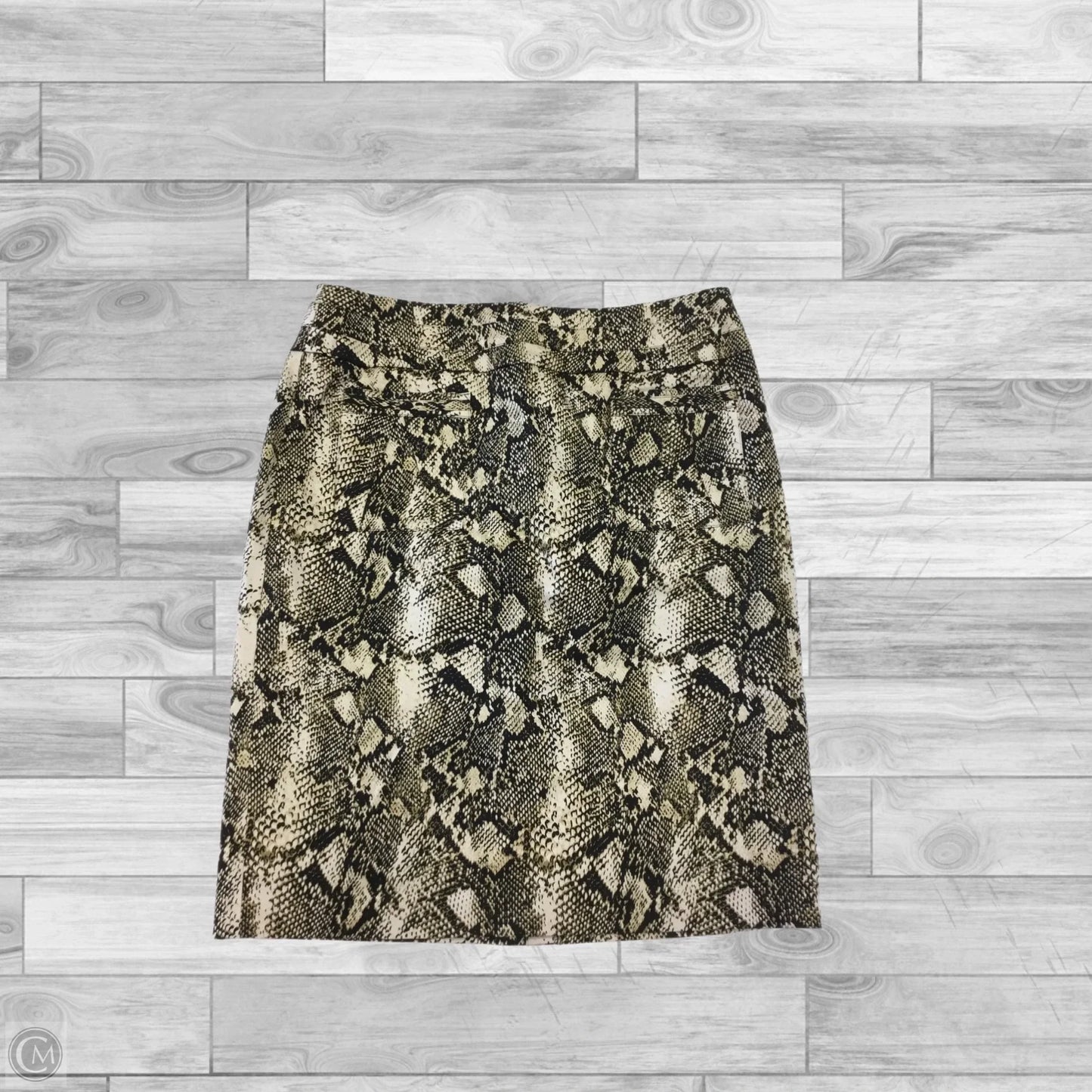 Skirt Midi By Inc In Snakeskin Print, Size: 12