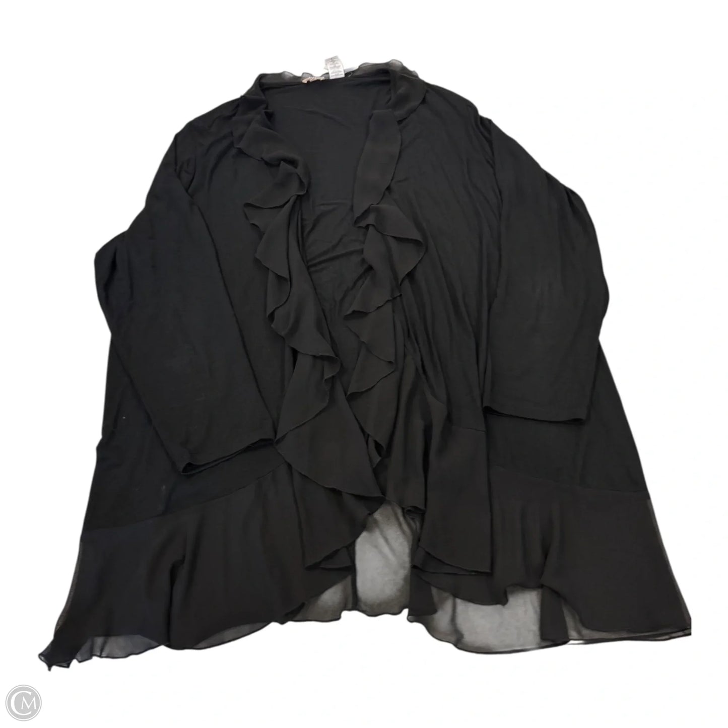 Cardigan By Cmc In Black, Size: 3x