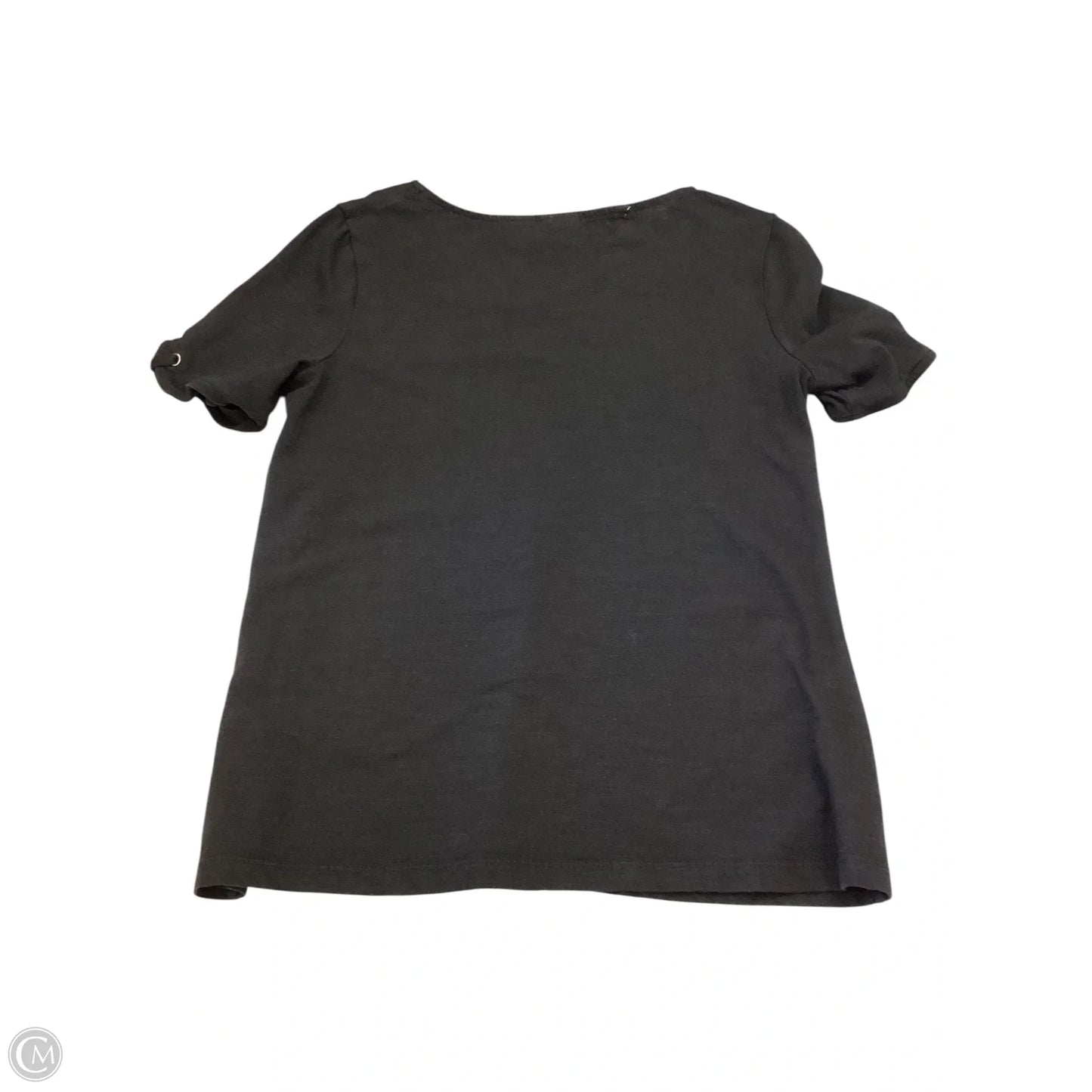 Top Short Sleeve By Chicos In Black, Size: 0