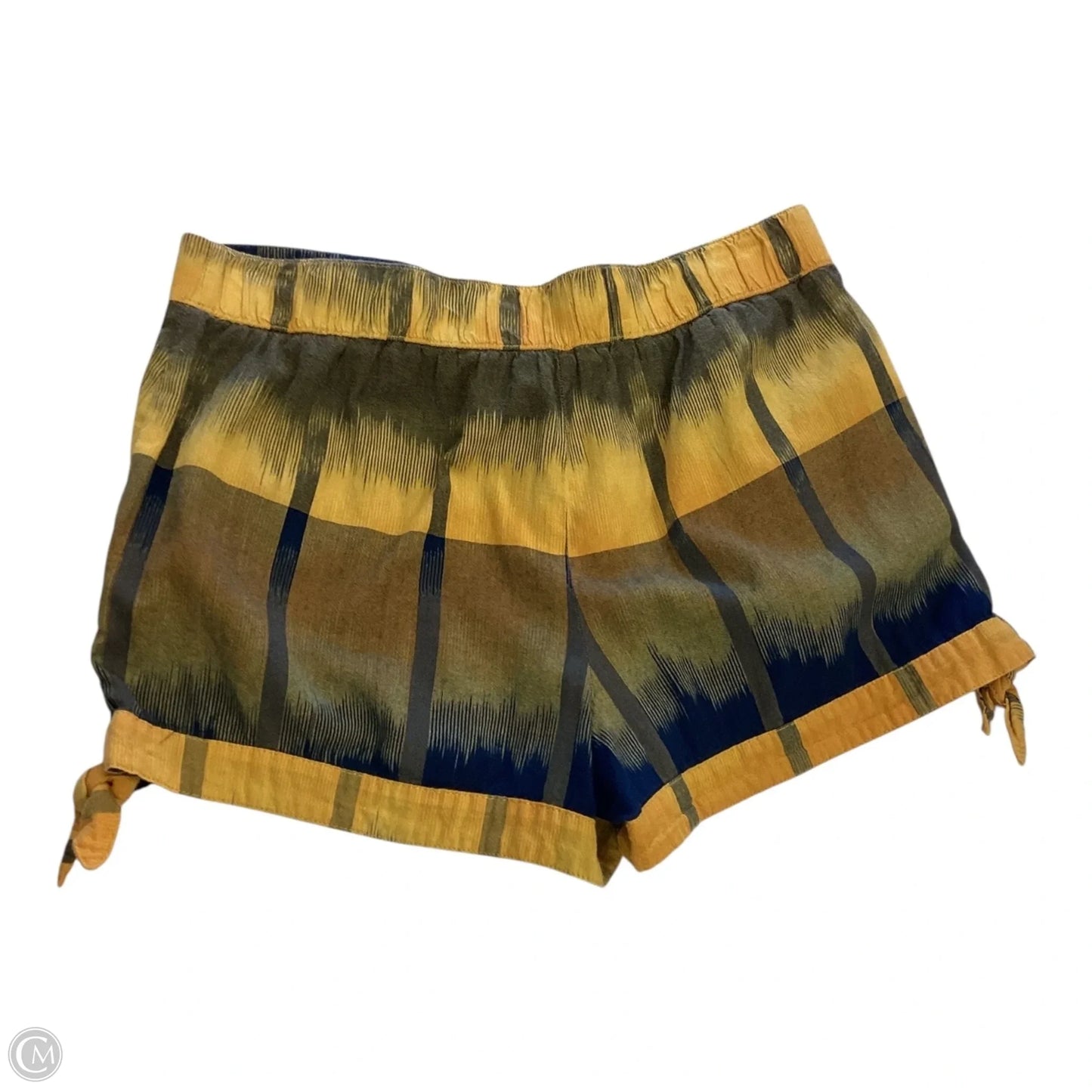 Shorts By Loft In Blue & Yellow, Size: S