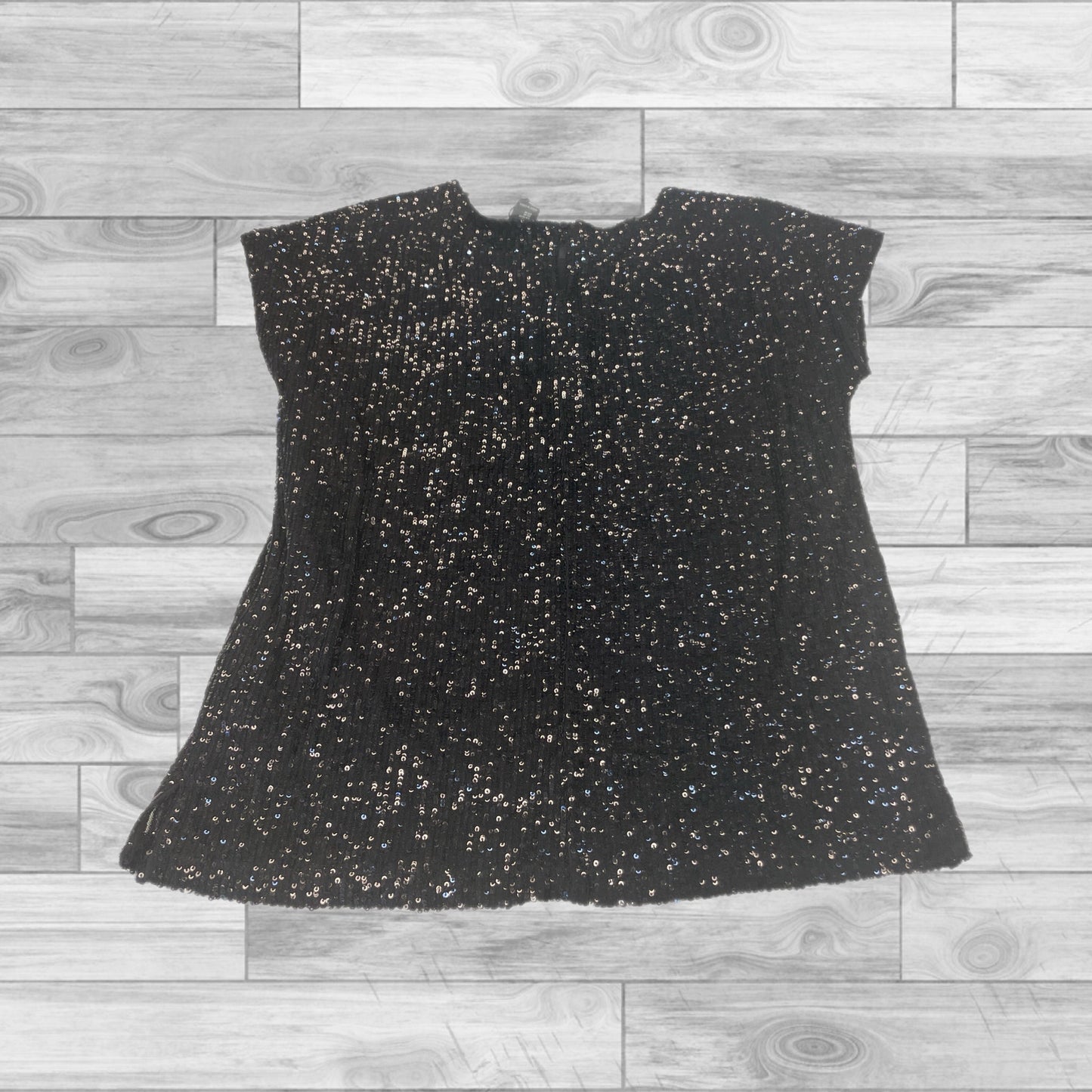 Black Top Short Sleeve Rachel Zoe, Size M