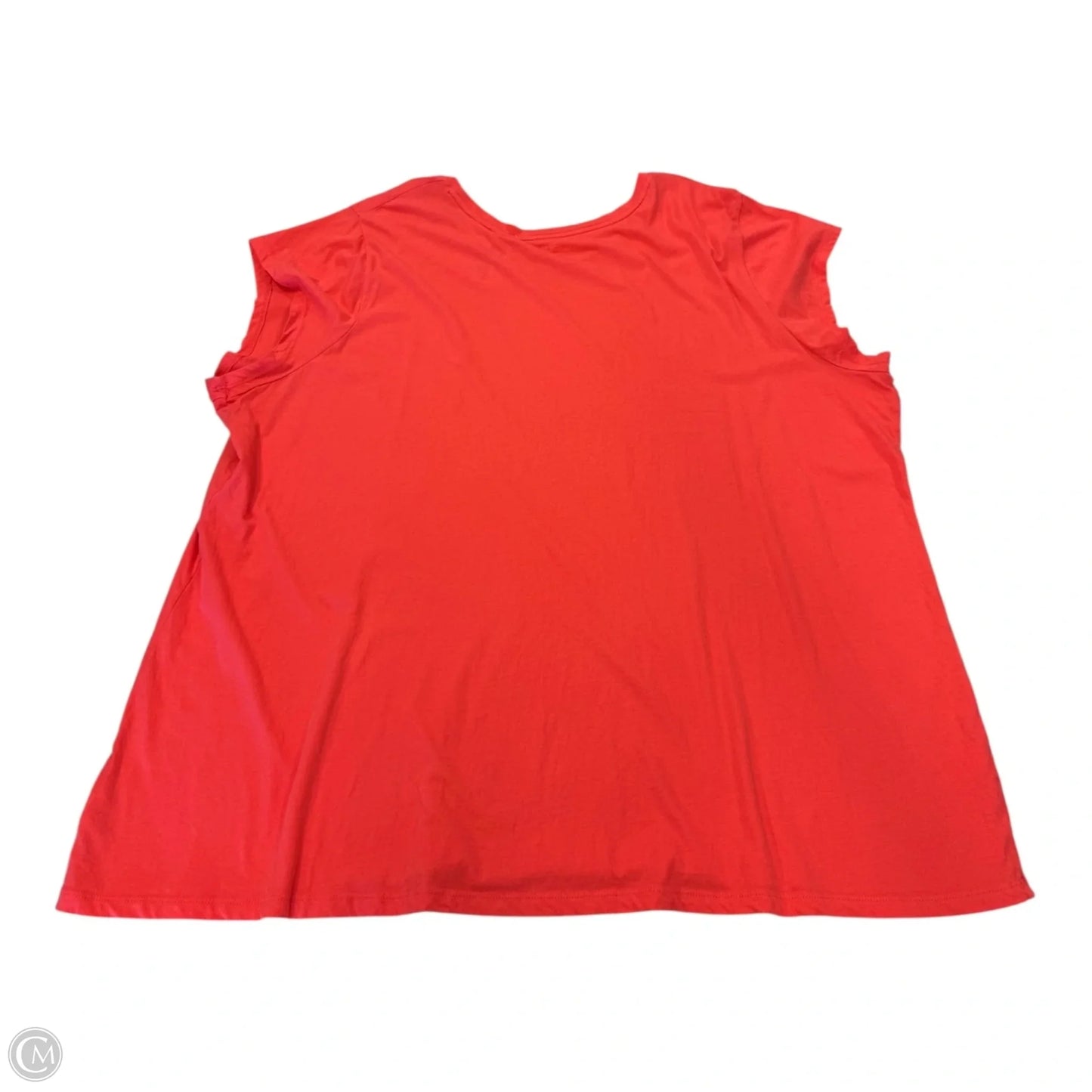 Top Short Sleeve Basic By Universal Thread In Orange, Size: 4x