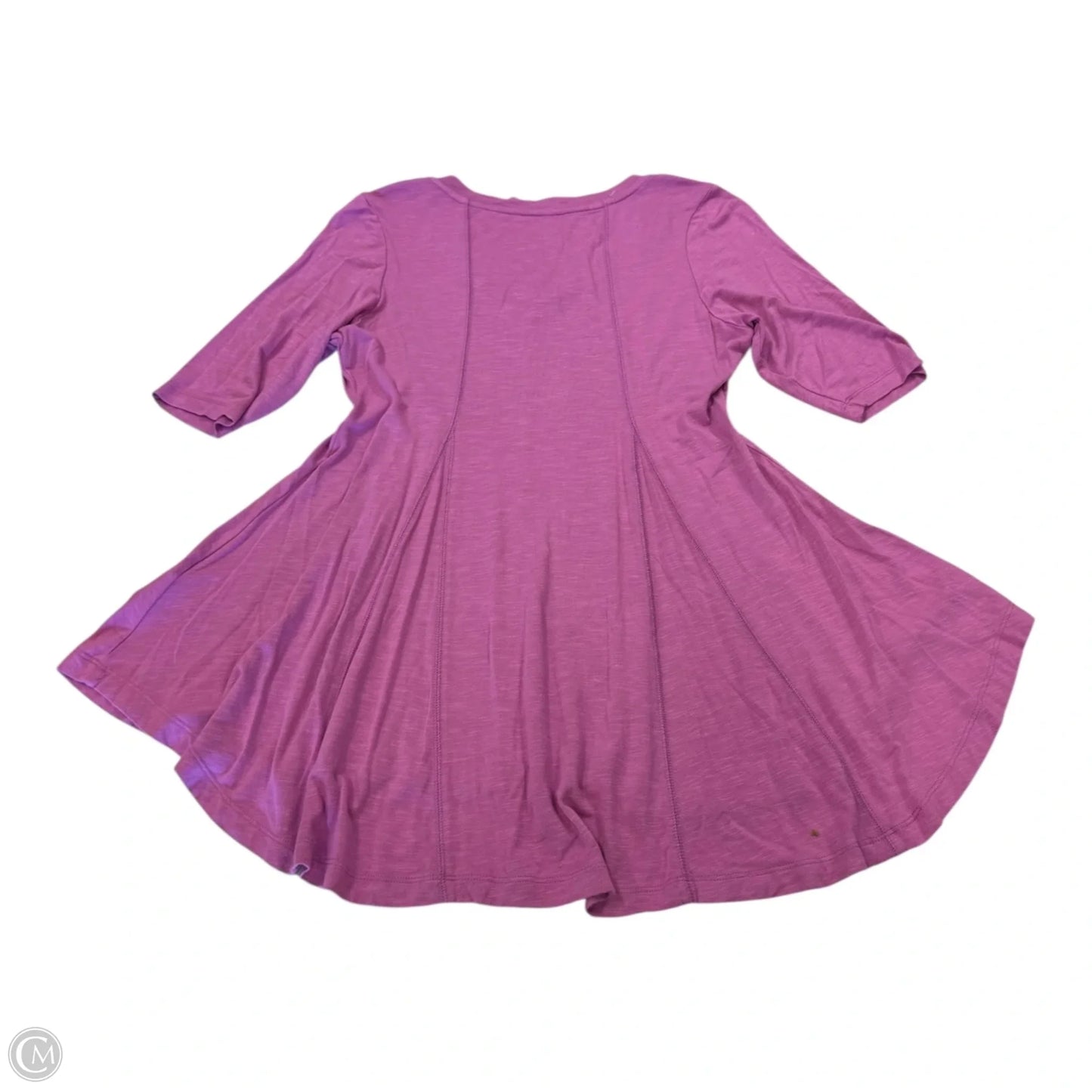 Top Short Sleeve By Soft Surroundings In Pink, Size: Xsp