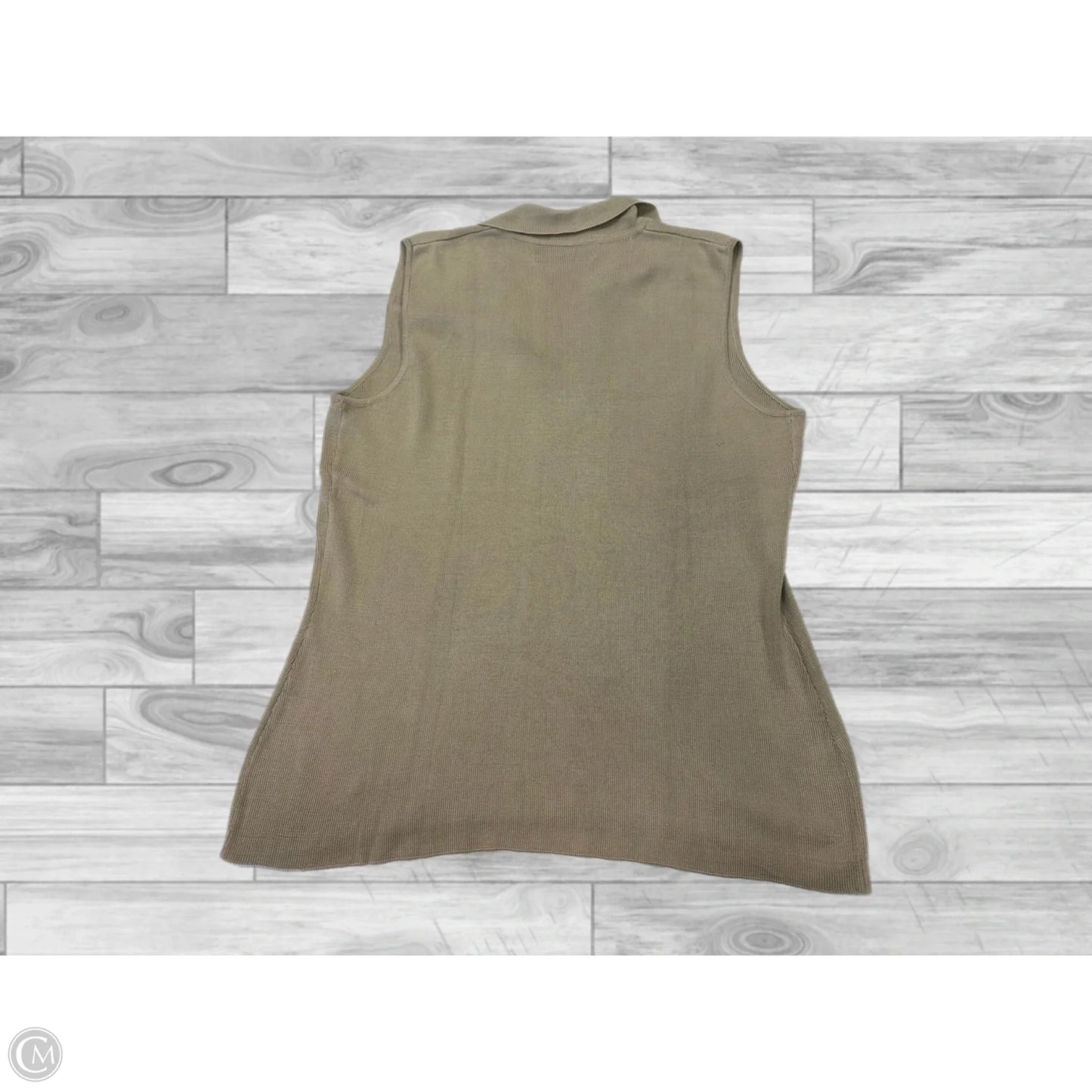 Top Sleeveless By Ralph Lauren In Green, Size: L