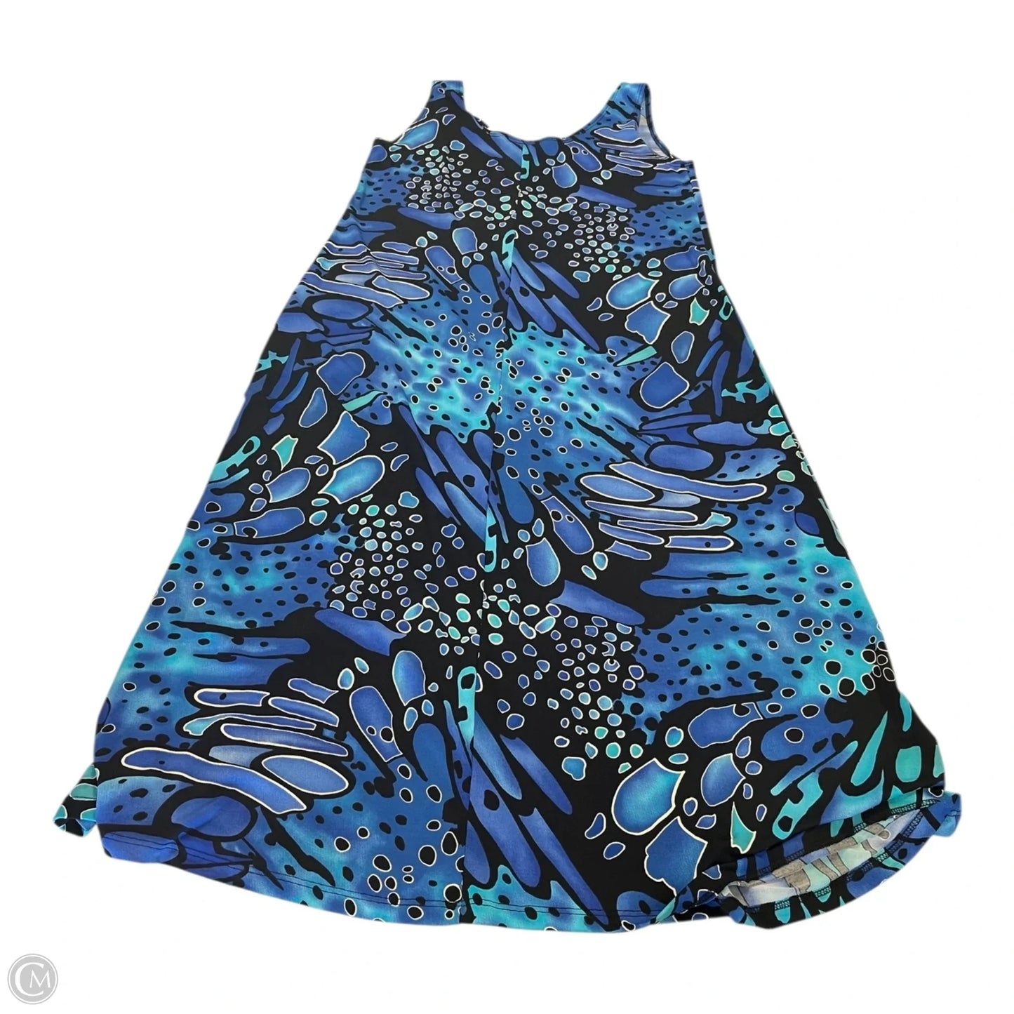 Dress Casual Midi By Clothes Mentor In Blue, Size: S