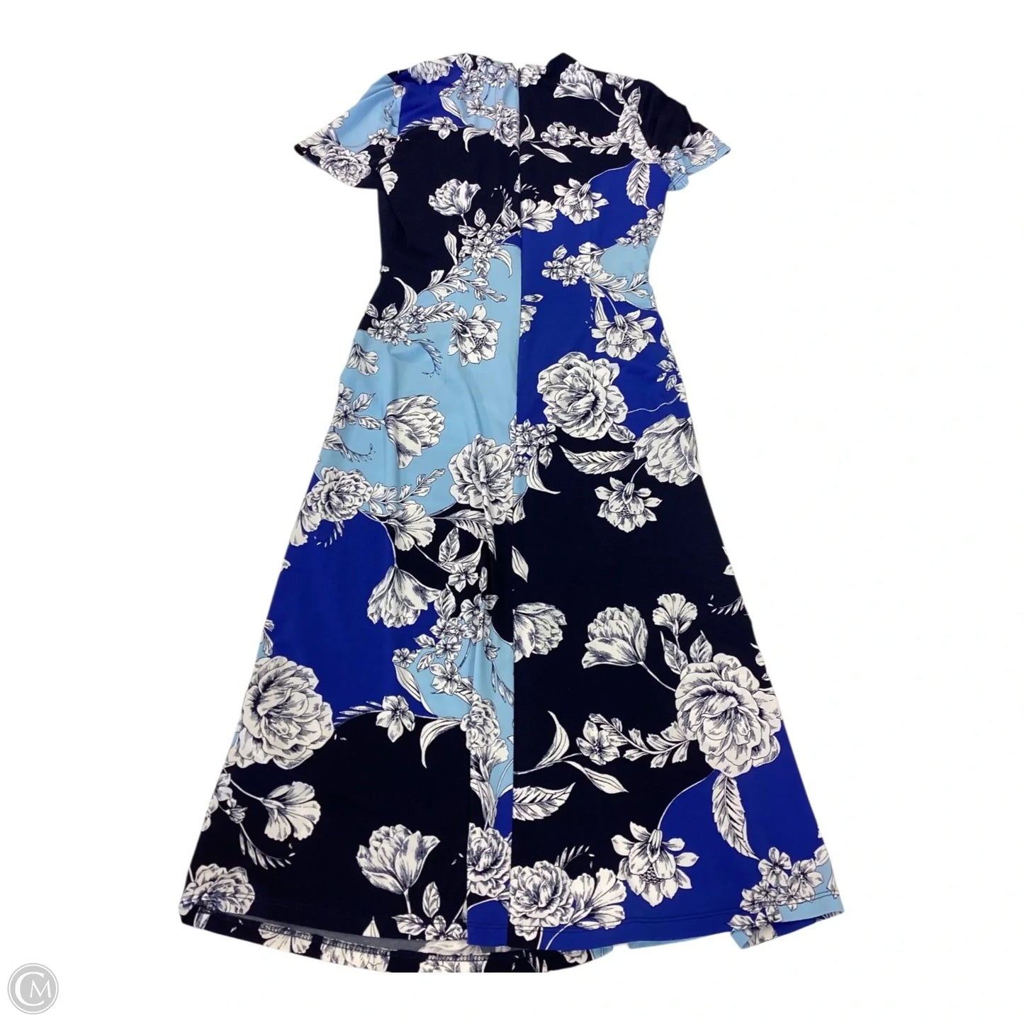 Dress Casual Midi By Maggy London In Blue, Size: 4
