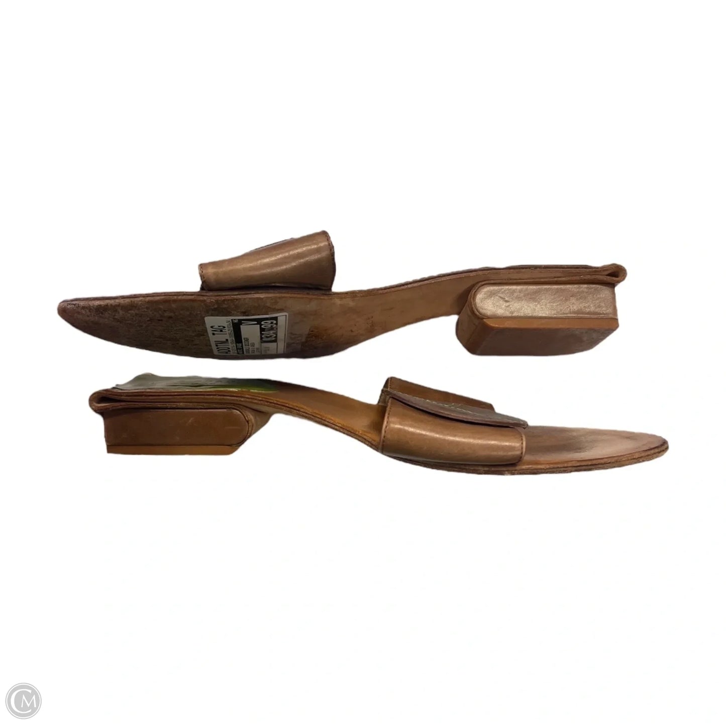 Sandals Designer By Kate Spade In Brown & Green, Size: 6.5