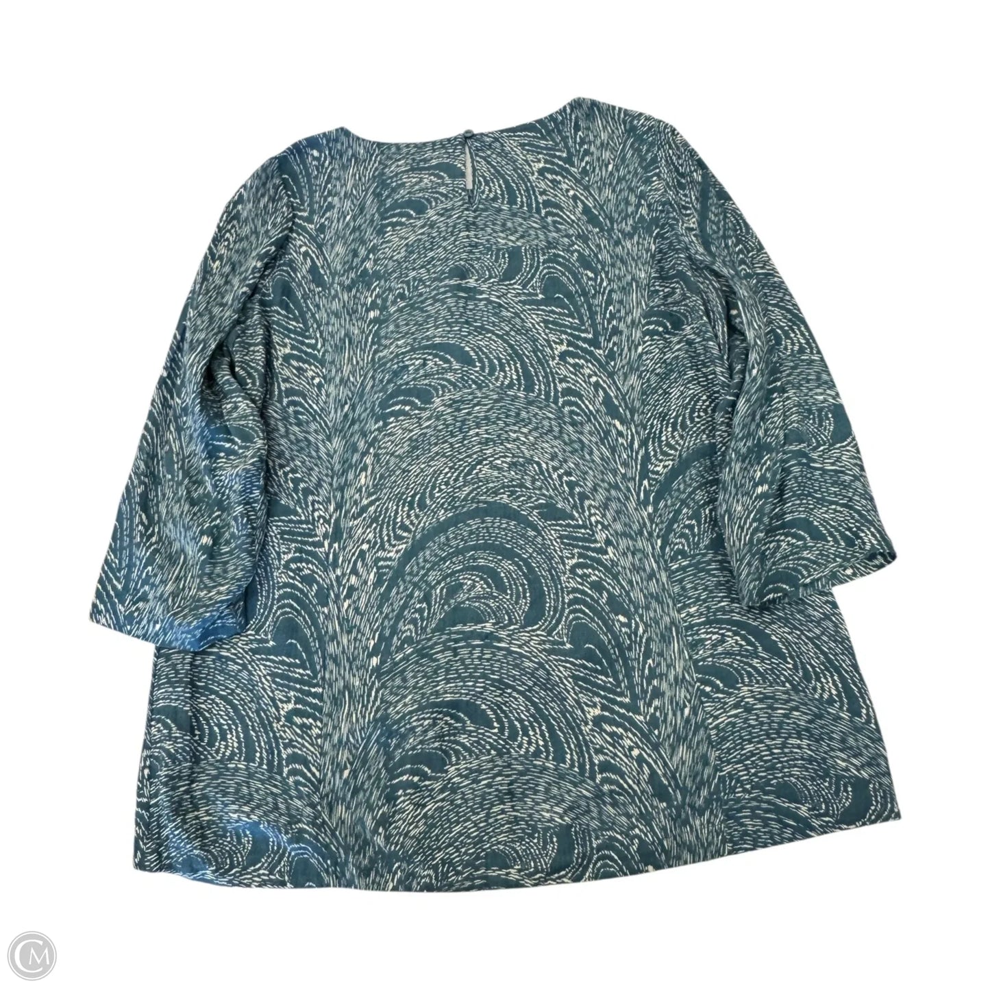 Top Long Sleeve By Soft Surroundings In Blue, Size: Xl