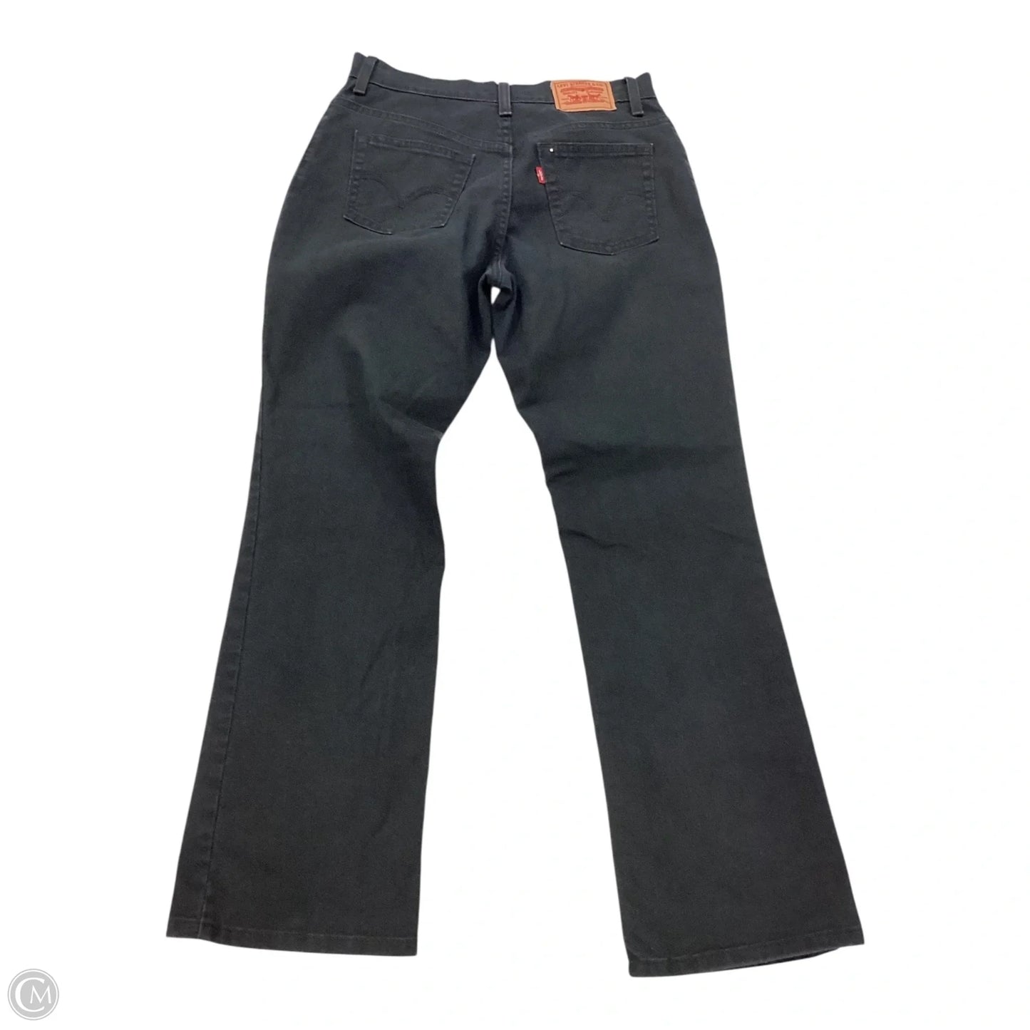 Jeans Boot Cut By Levis In Black, Size: 8