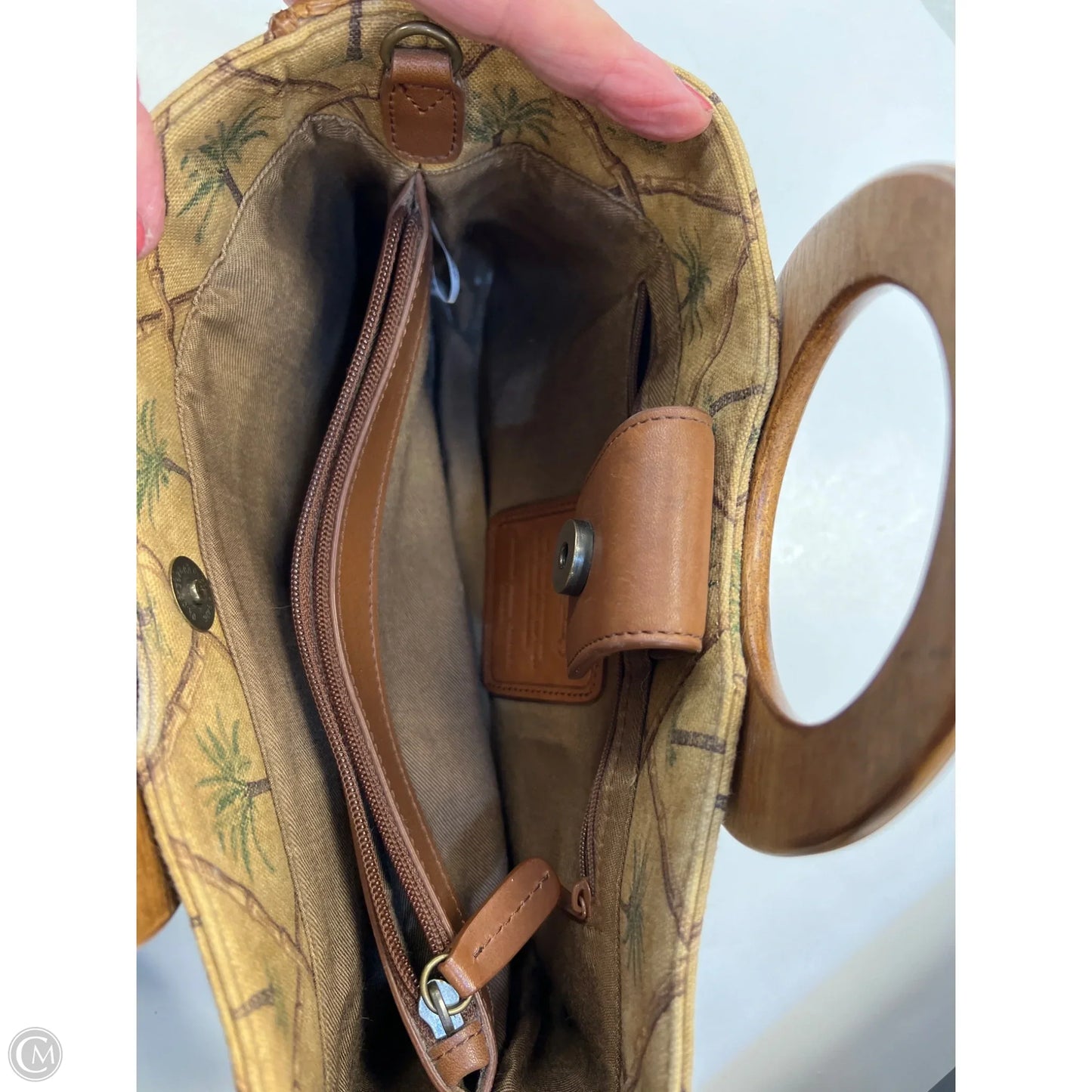 Handbag By Fossil, Size: Medium