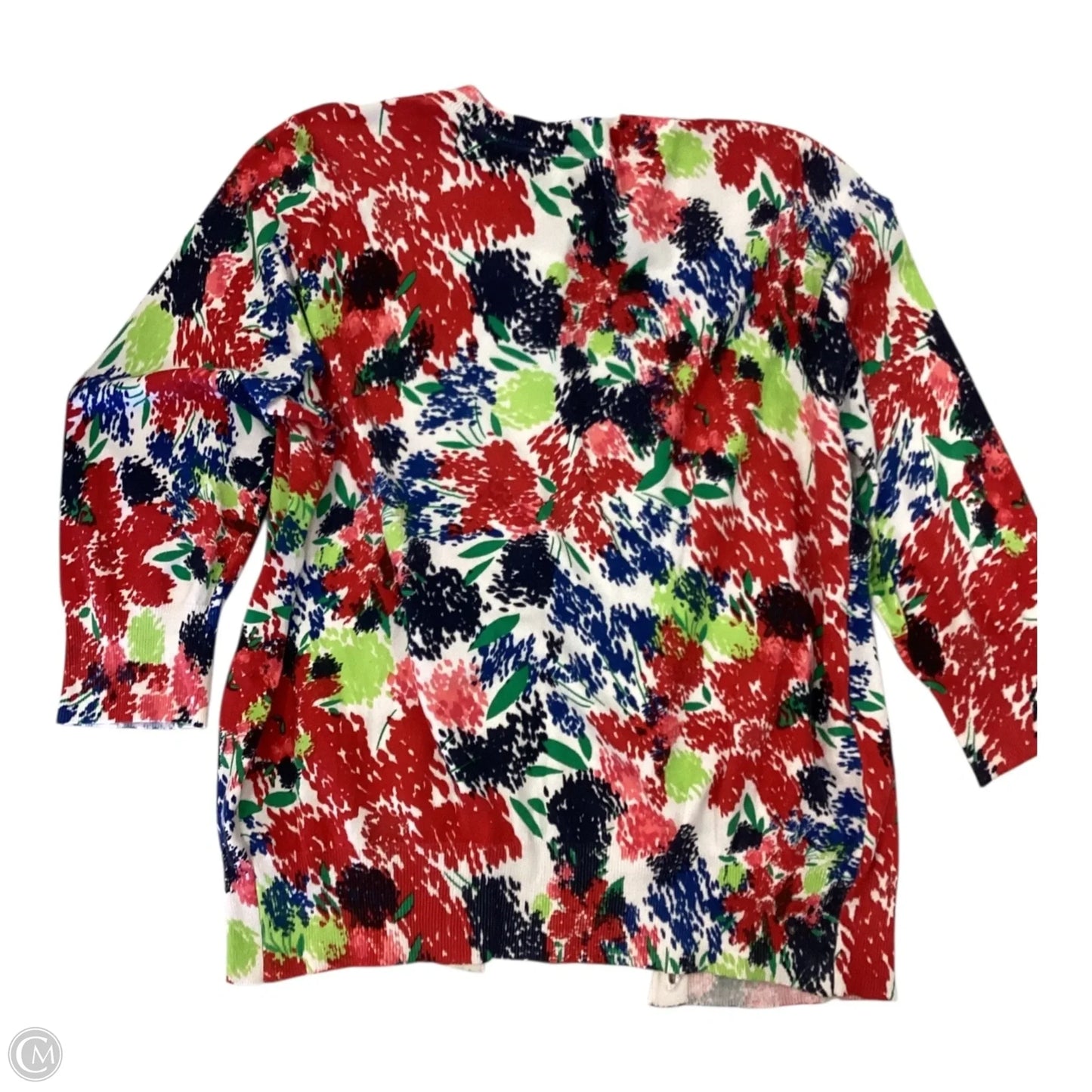 Cardigan By Clothes Mentor In Multi-colored, Size: M