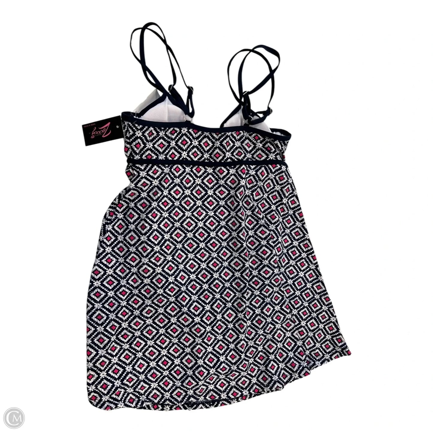 Swimsuit By Clothes Mentor In Blue & Pink, Size: S