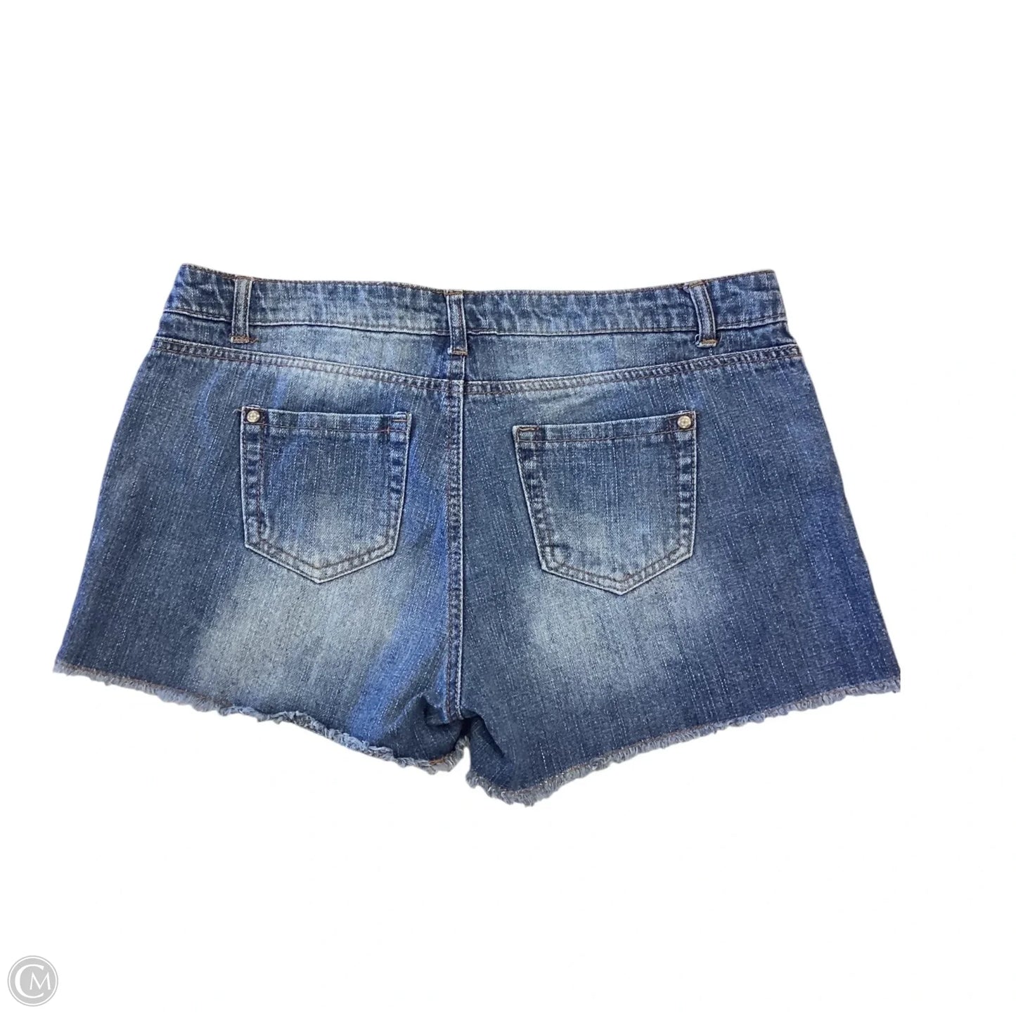 Shorts By Clothes Mentor In Blue Denim, Size: 12