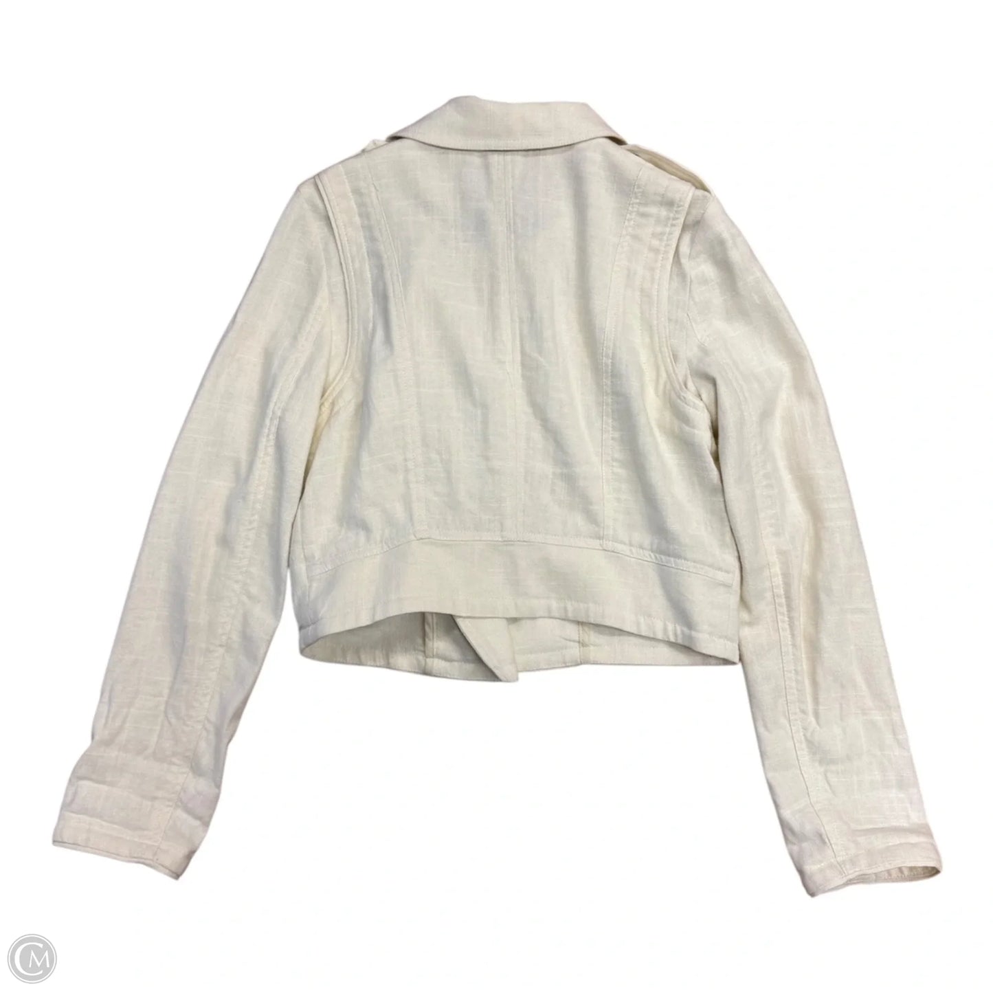 Jacket Other By Clothes Mentor In Cream, Size: S