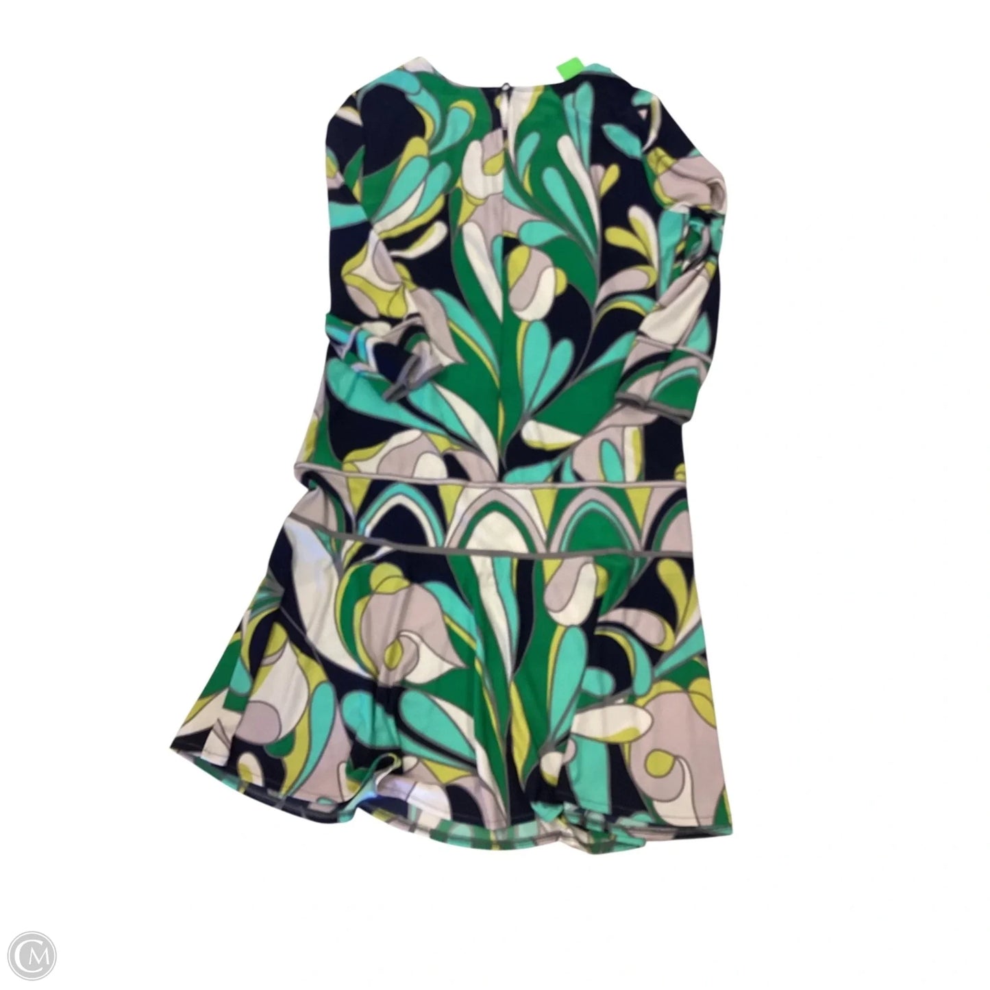 Dress Casual Short By Donna Morgan In Blue & Green, Size: 8