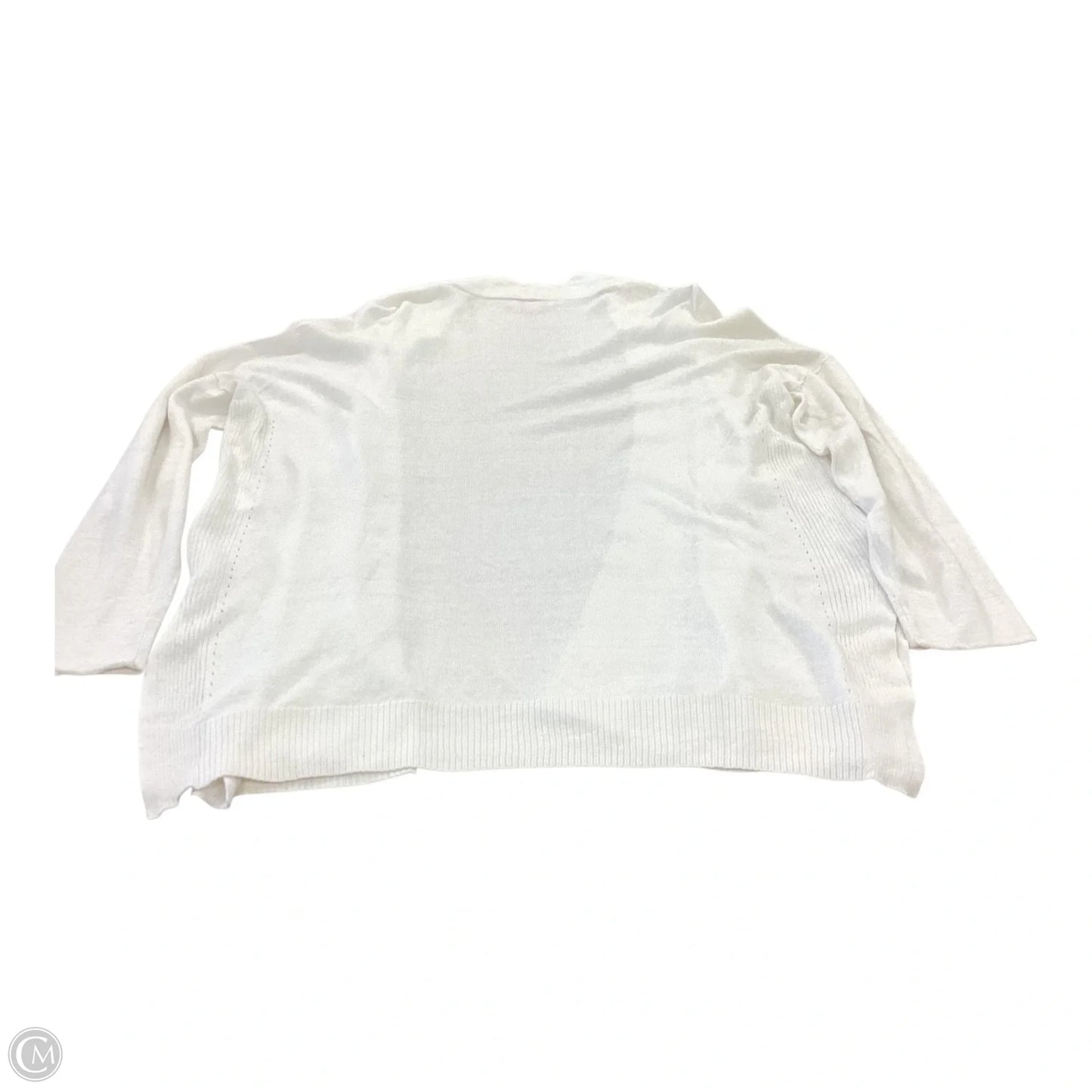 Cardigan Designer By Lilly Pulitzer In White, Size: L