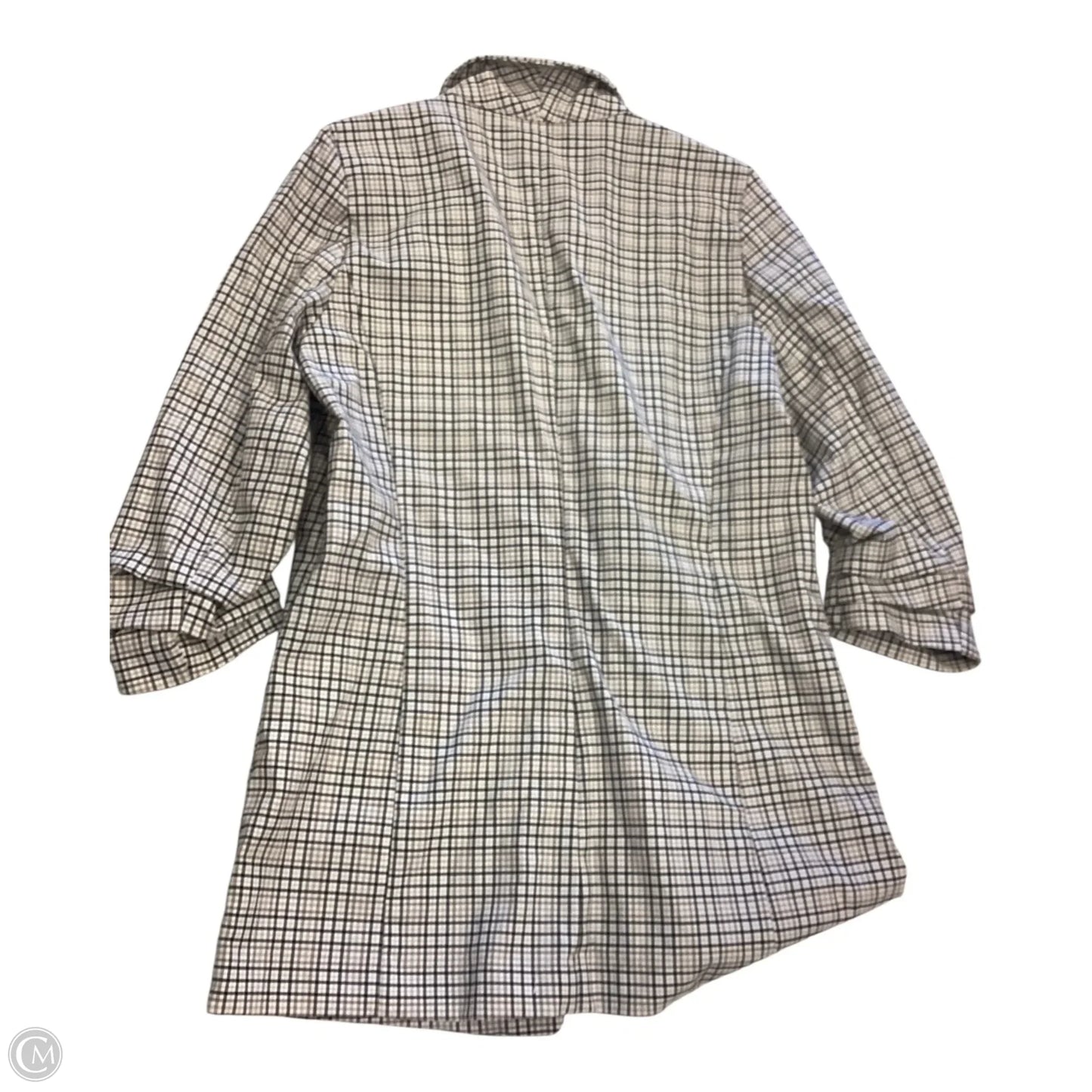 Blazer By Rachel Zoe In Plaid Pattern, Size: M