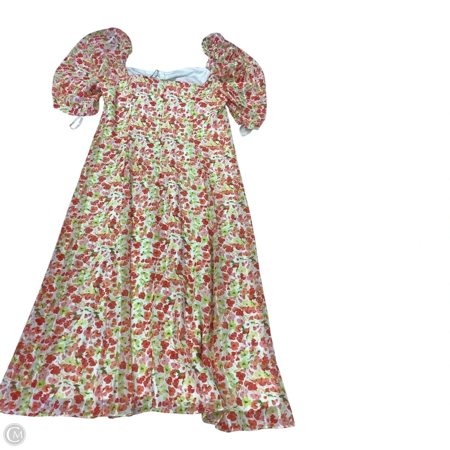 Dress Casual Midi By Bcbgeneration In Floral Print, Size: 12