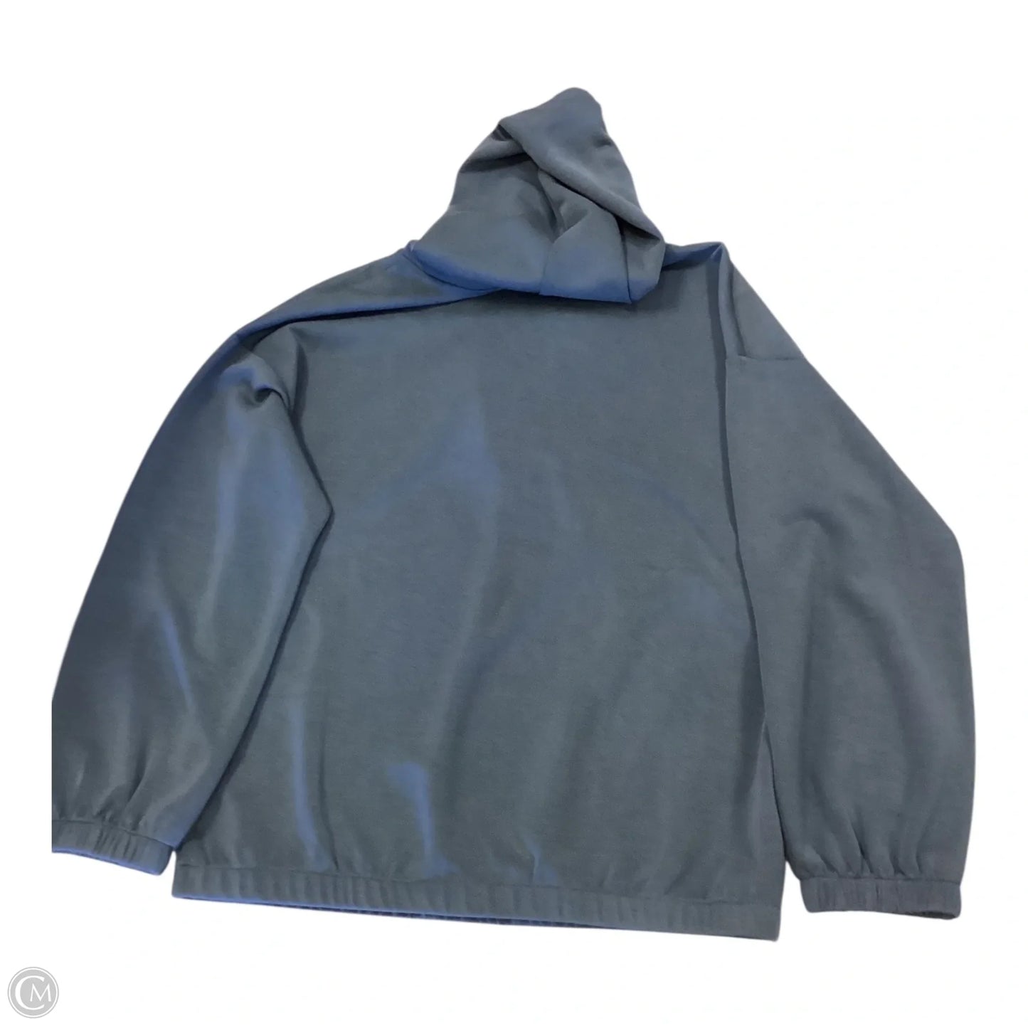 Sweatshirt Hoodie By Cable And Gauge In Grey, Size: M