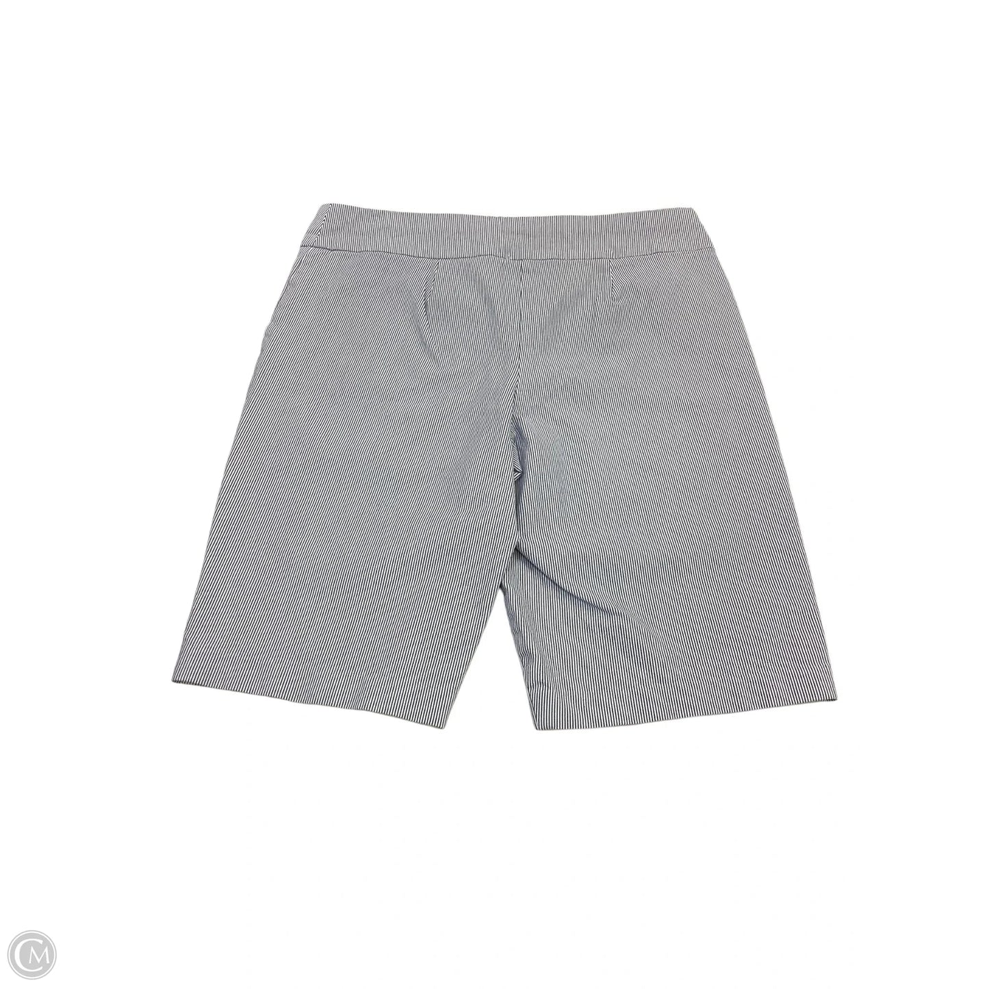 Shorts By Chicos In Striped Pattern, Size: S