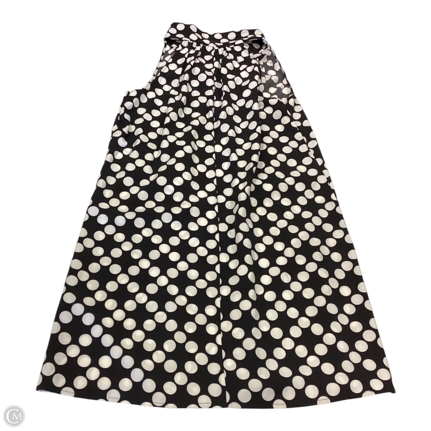 Dress Casual Midi By Tommy Hilfiger In Polkadot Pattern, Size: S