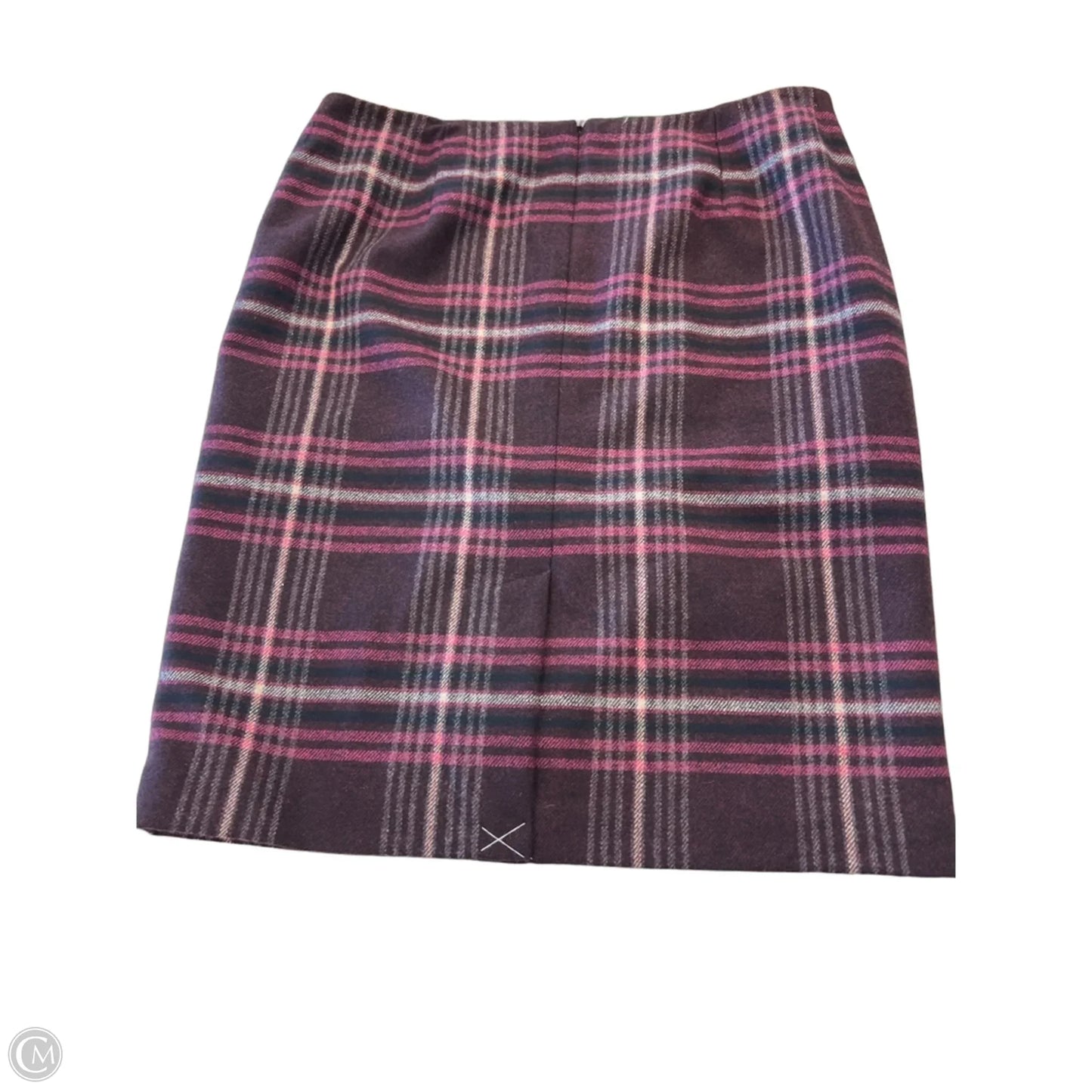 Skirt Midi By Talbots In Plaid Pattern, Size: 16