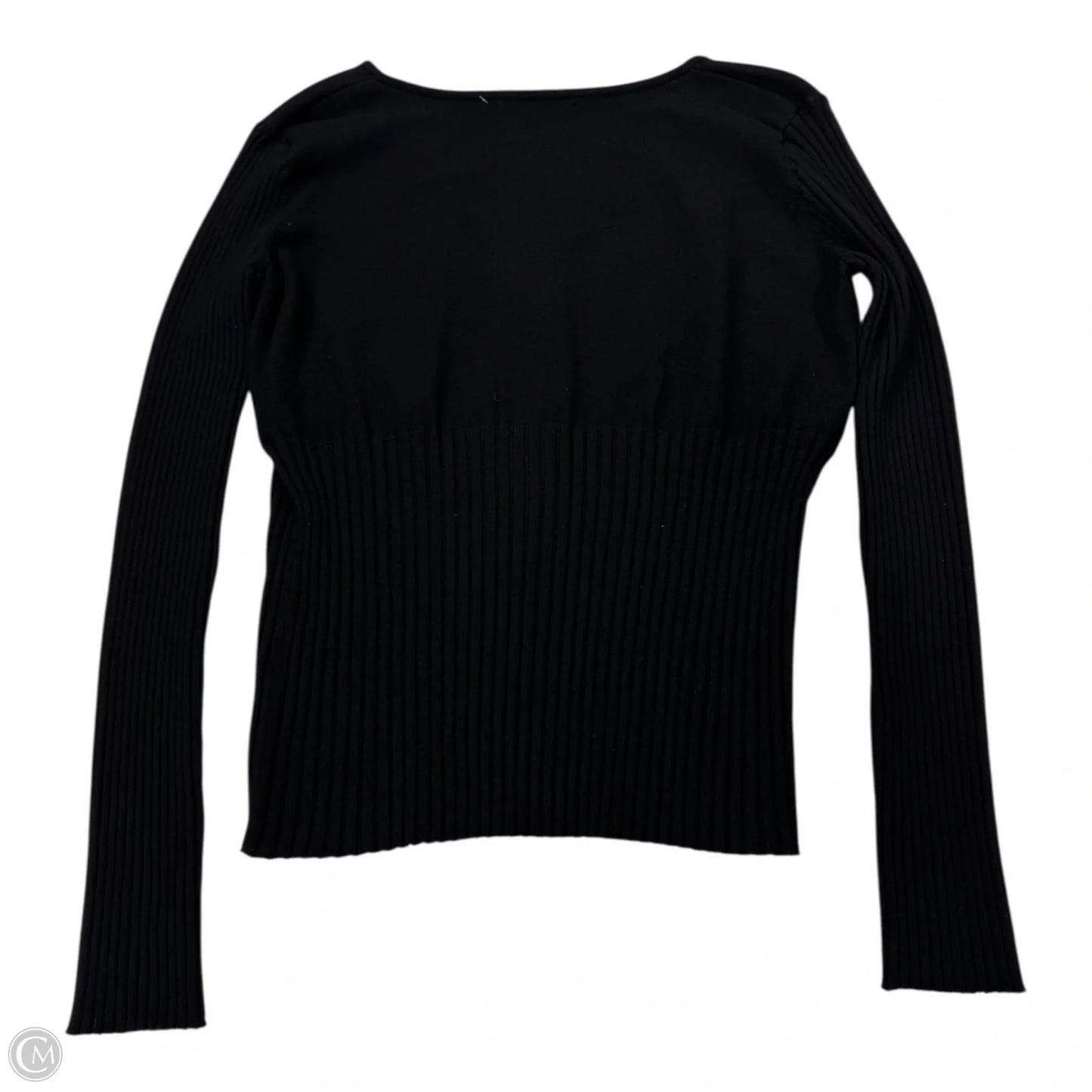 Cardigan By Belldini In Black & Gold, Size: L