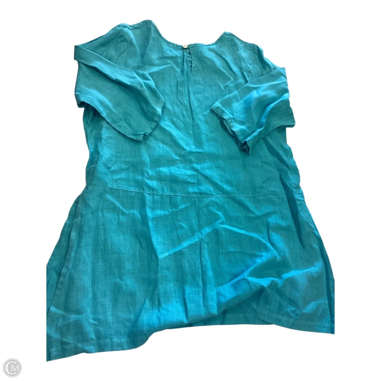 Dress Casual Midi By Bryn Walker In Teal, Size: L