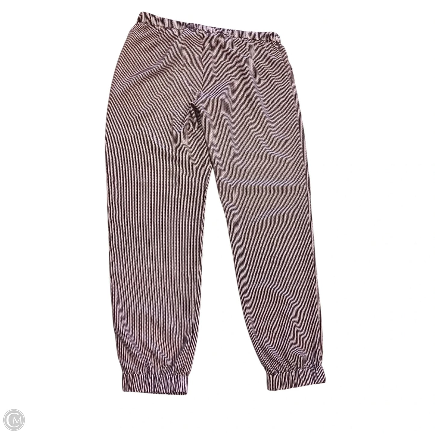 Pants Lounge By Tommy Hilfiger In Blue Red & White, Size: M