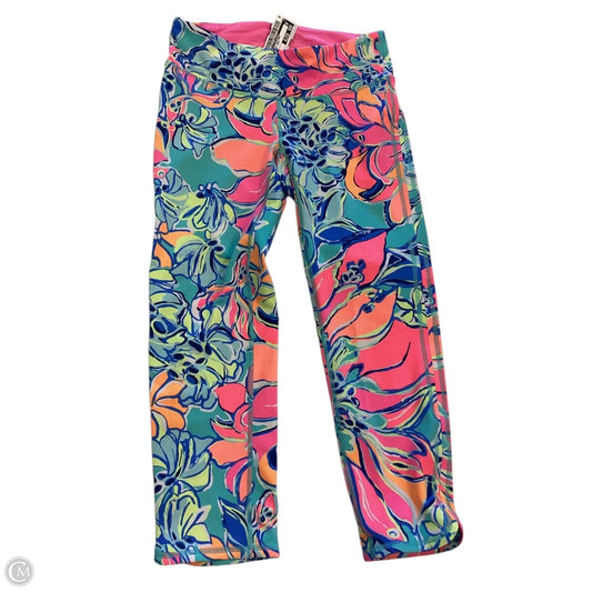 Capris Designer By Lilly Pulitzer In Floral Print, Size: S