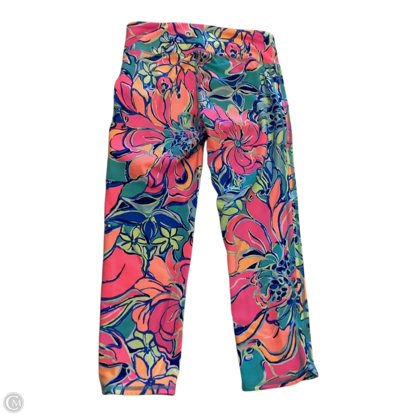 Capris Designer By Lilly Pulitzer In Floral Print, Size: S