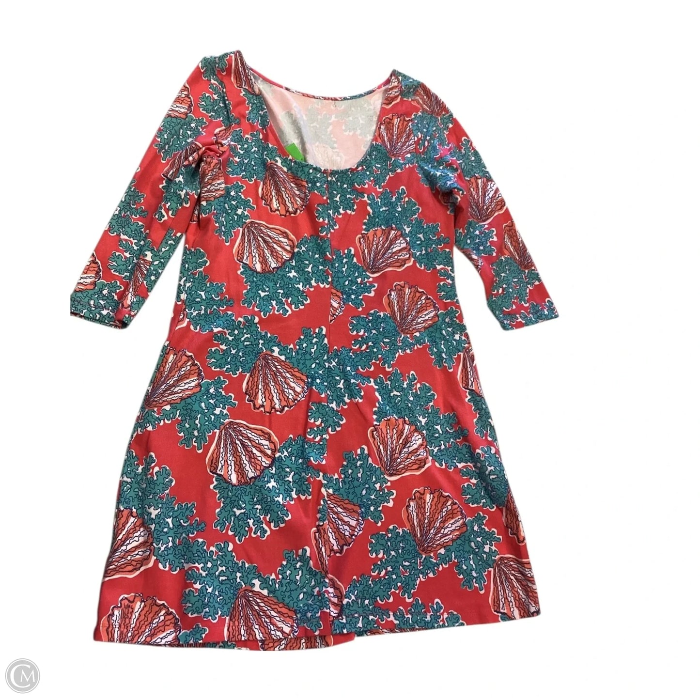 Dress Designer By Lilly Pulitzer In Blue & Pink, Size: L